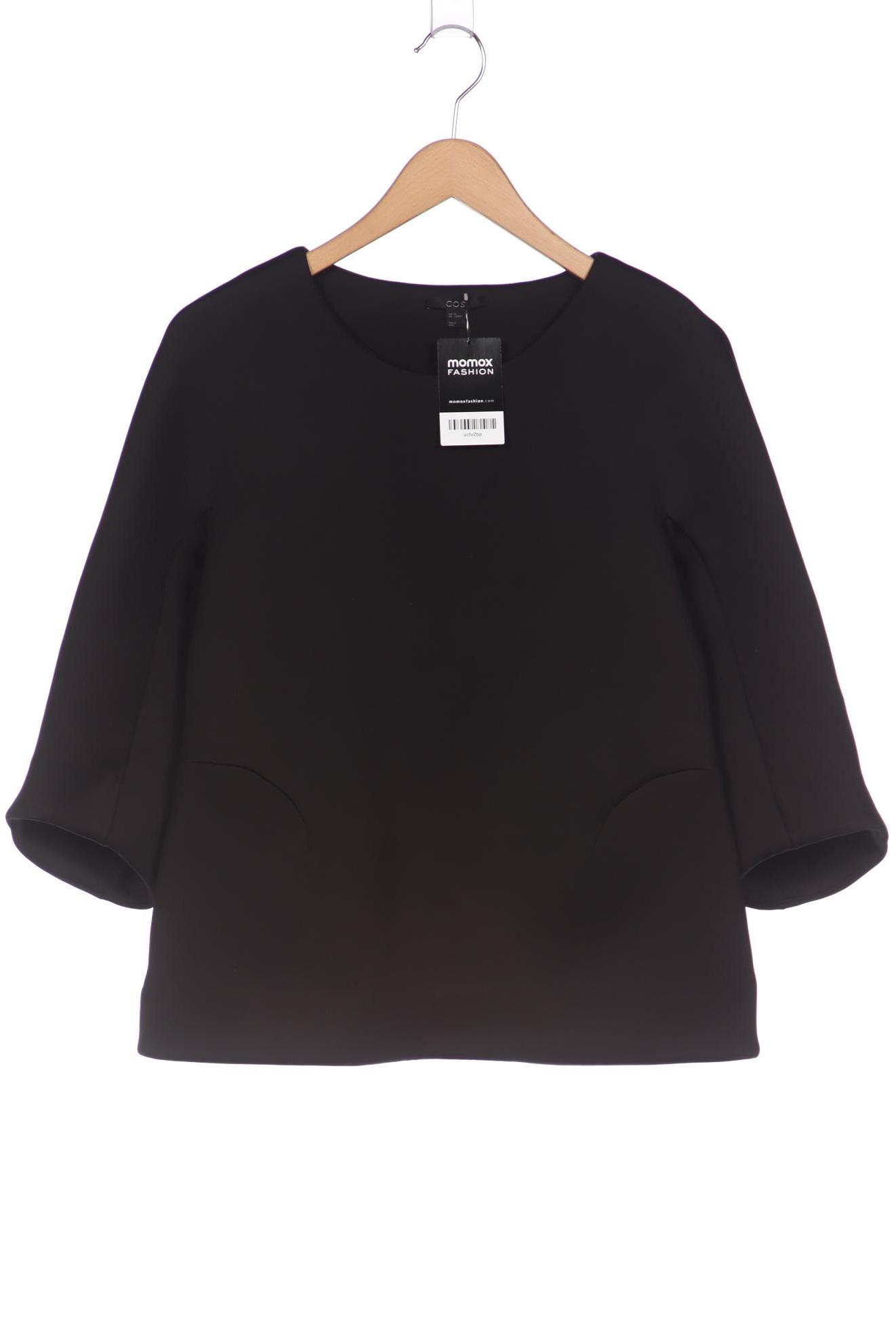 

COS Damen Sweatshirt, schwarz, Gr. 34