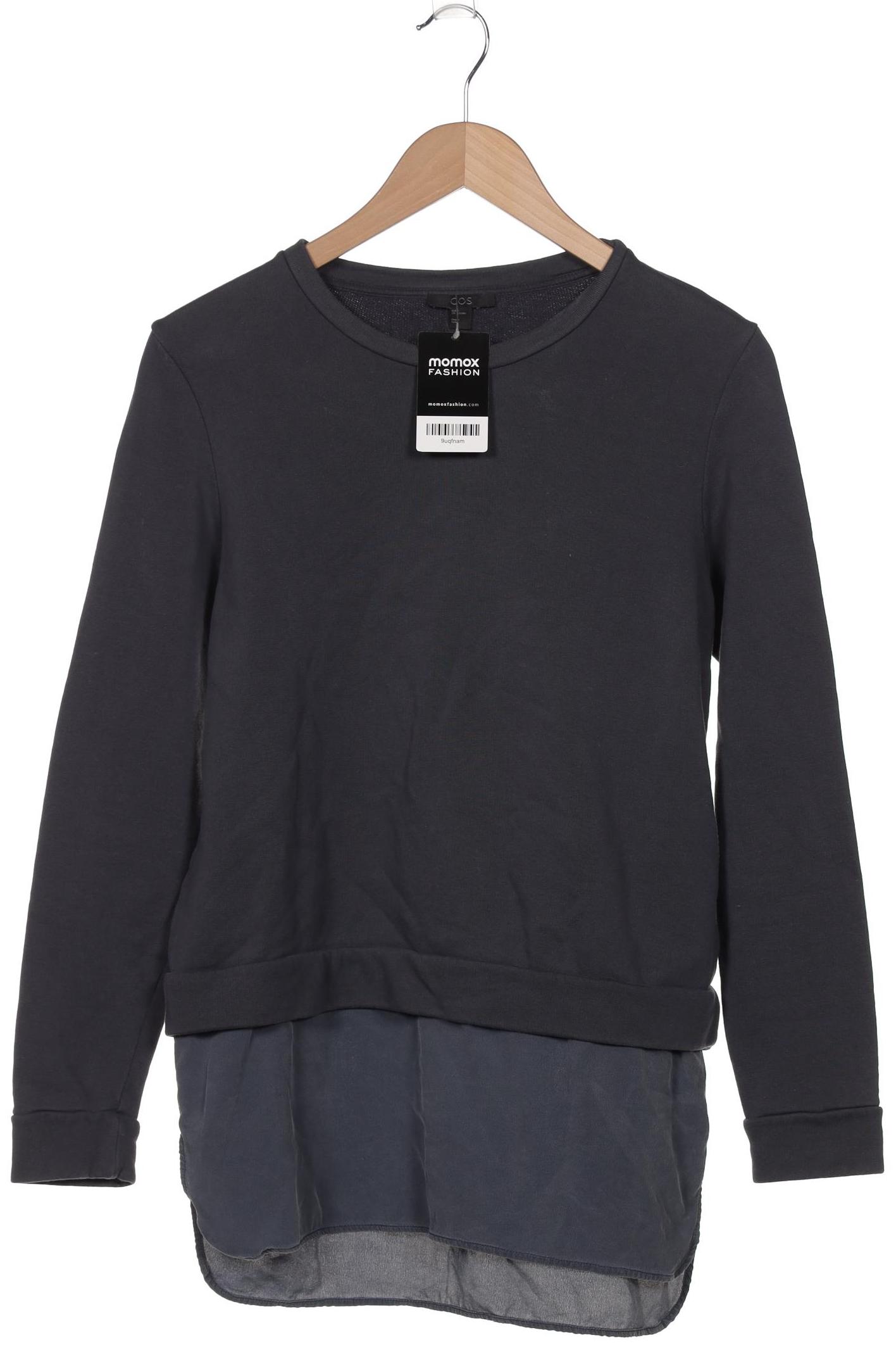 

COS Damen Sweatshirt, grau, Gr. 36