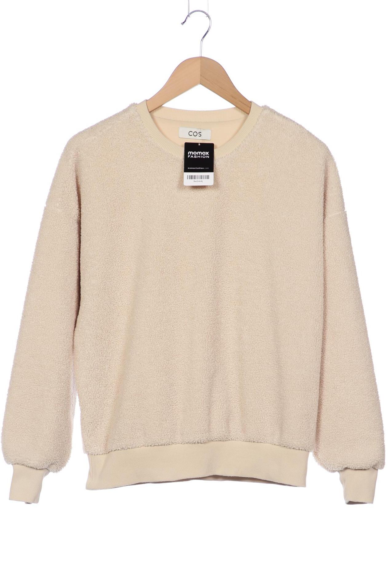 

COS Damen Sweatshirt, beige, Gr. 34