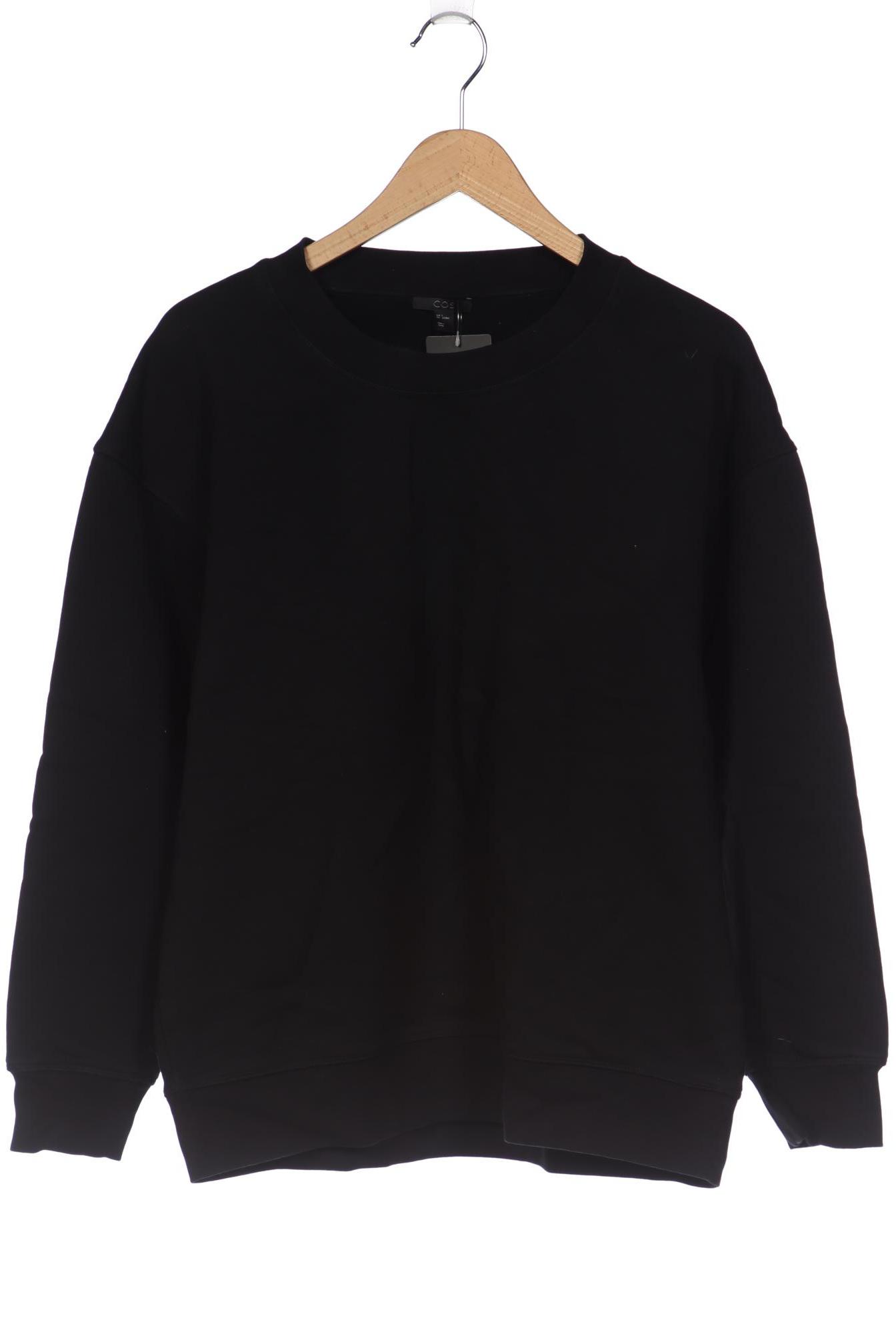 

COS Damen Sweatshirt, schwarz