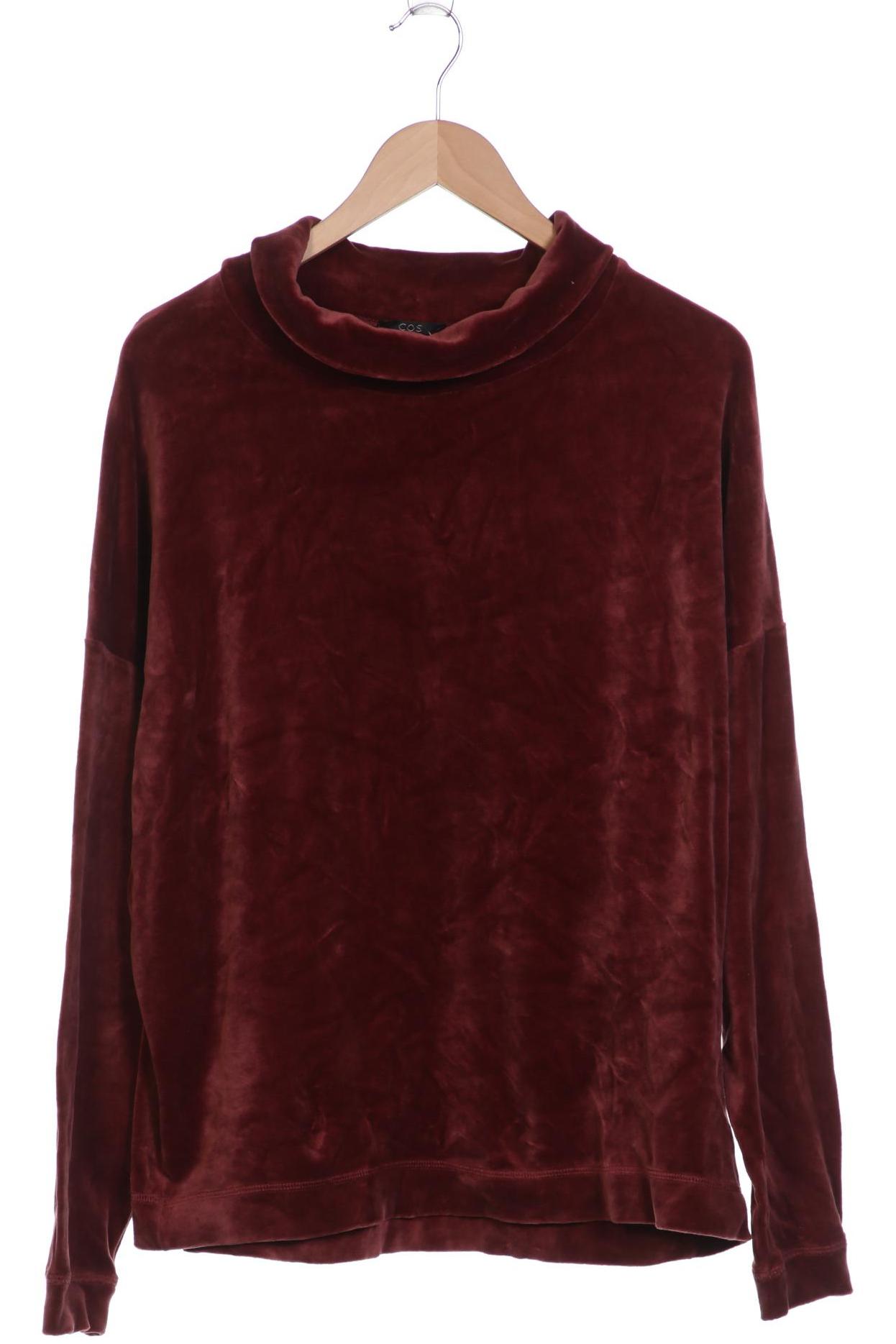 

COS Damen Sweatshirt, bordeaux