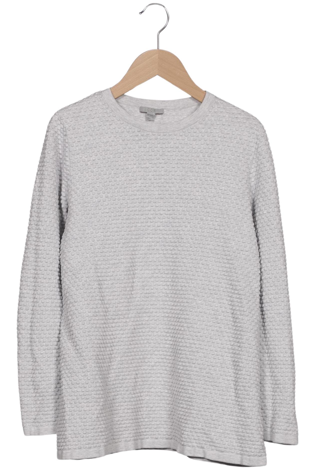 

COS Damen Sweatshirt, grau, Gr. 36