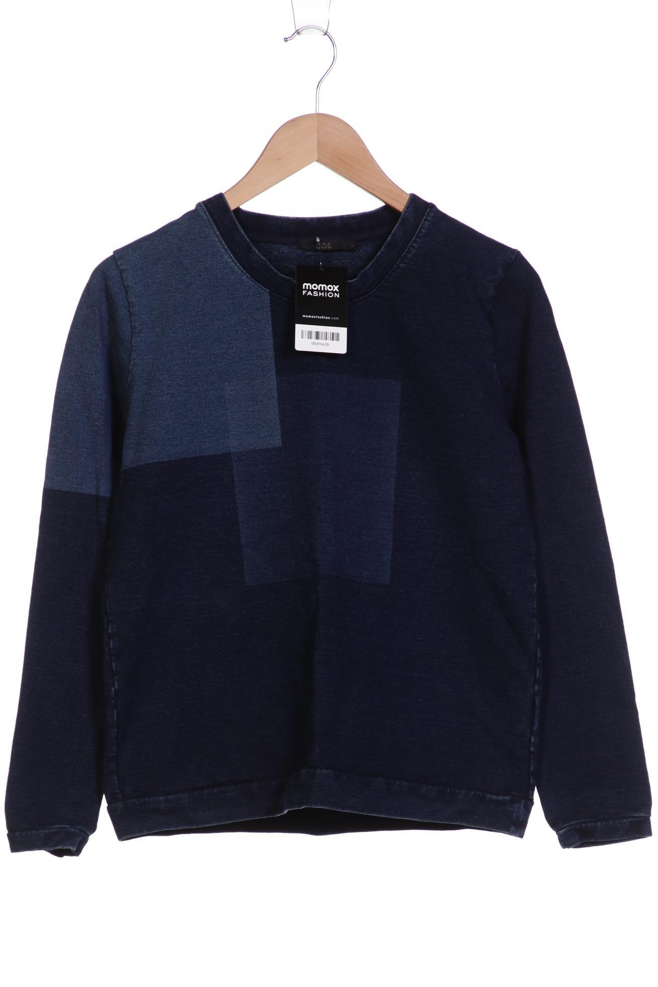 

COS Damen Sweatshirt, marineblau, Gr. 36