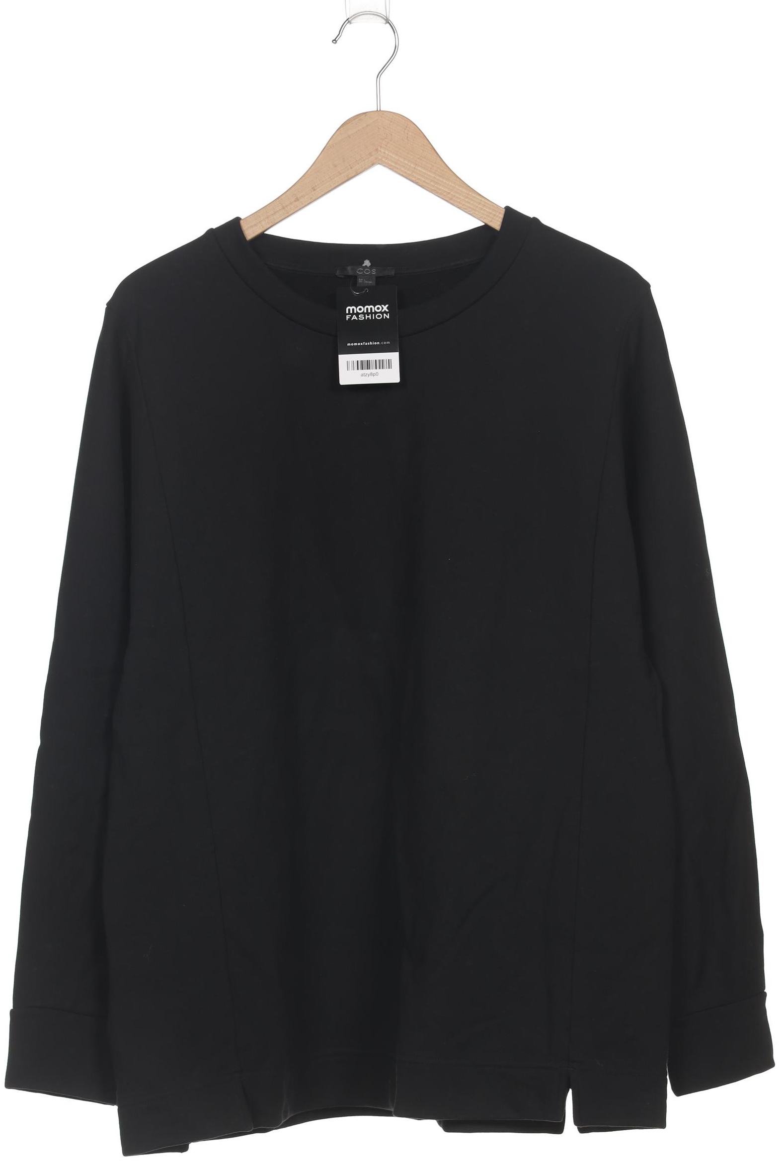 

COS Damen Sweatshirt, schwarz, Gr. 42