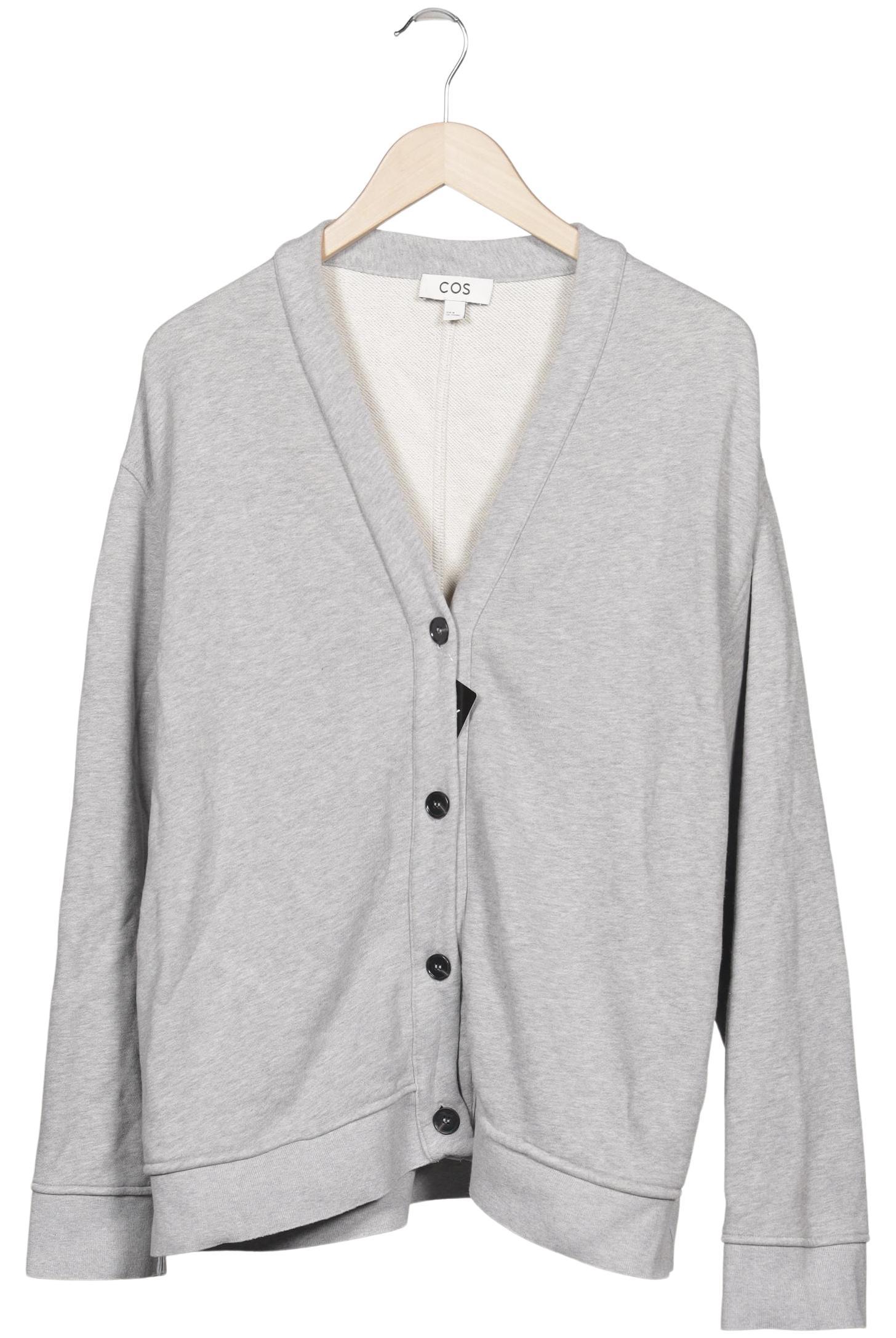 

COS Damen Sweatshirt, grau, Gr. 38