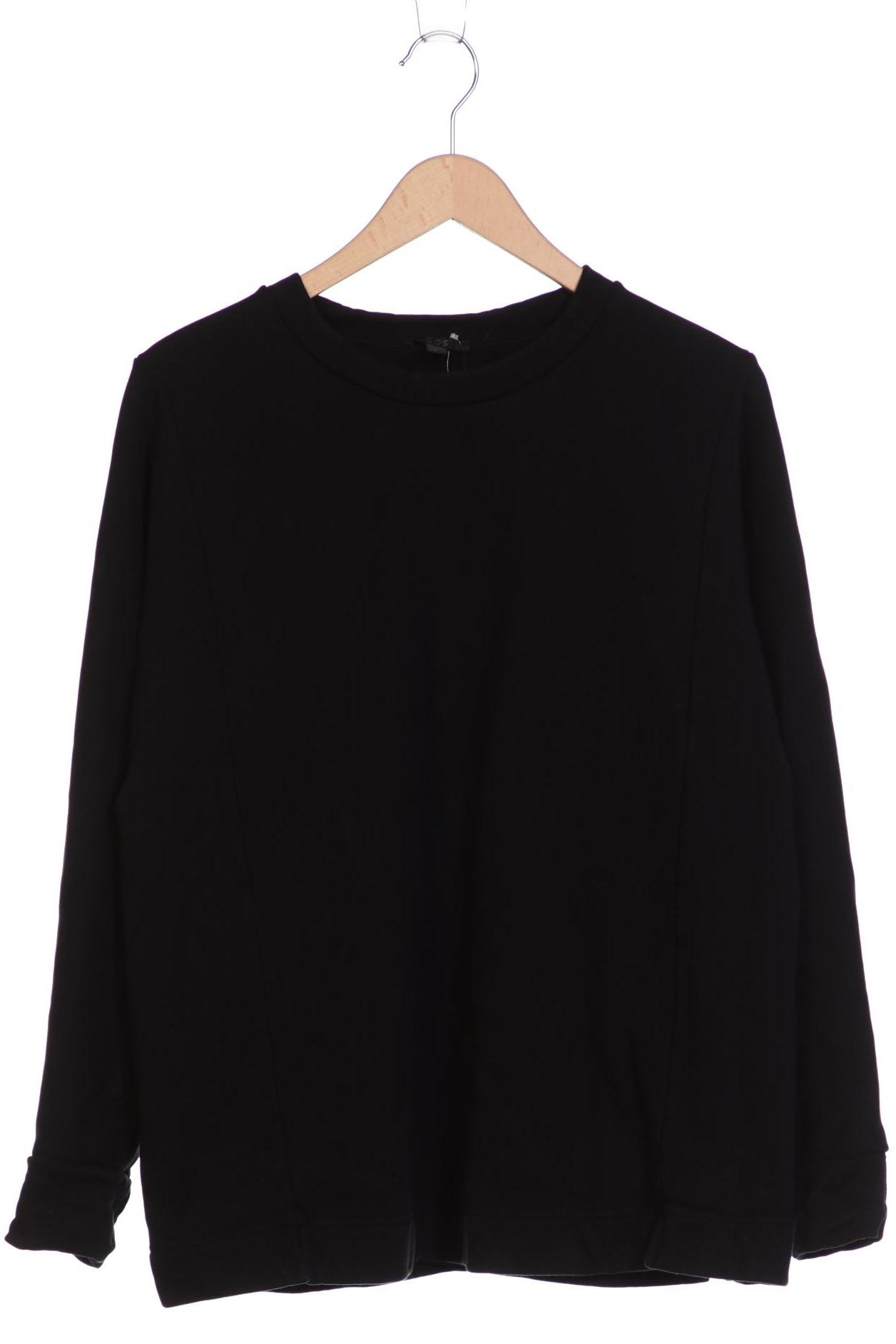 

COS Damen Sweatshirt, schwarz