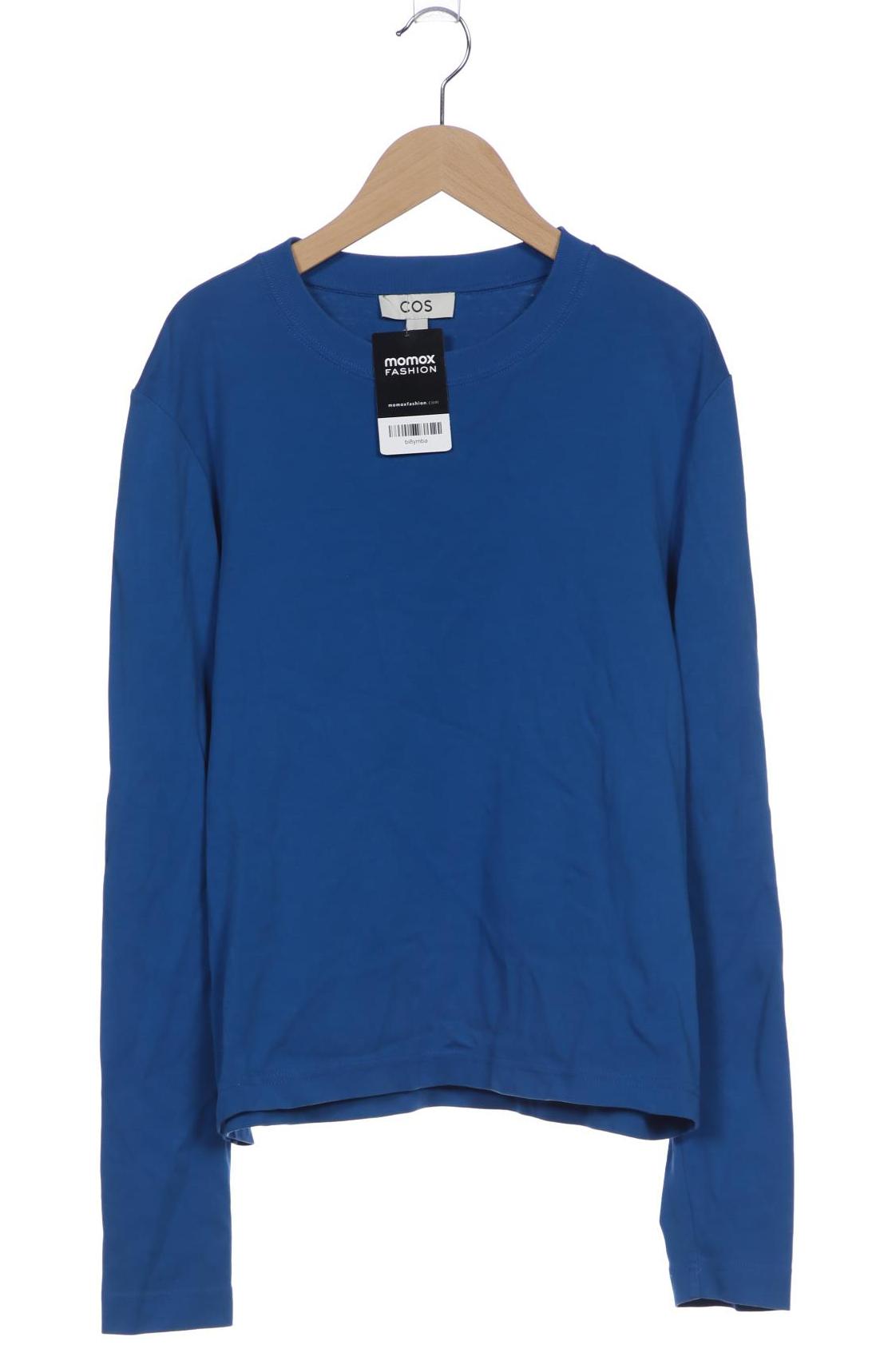 

COS Damen Sweatshirt, blau, Gr. 42