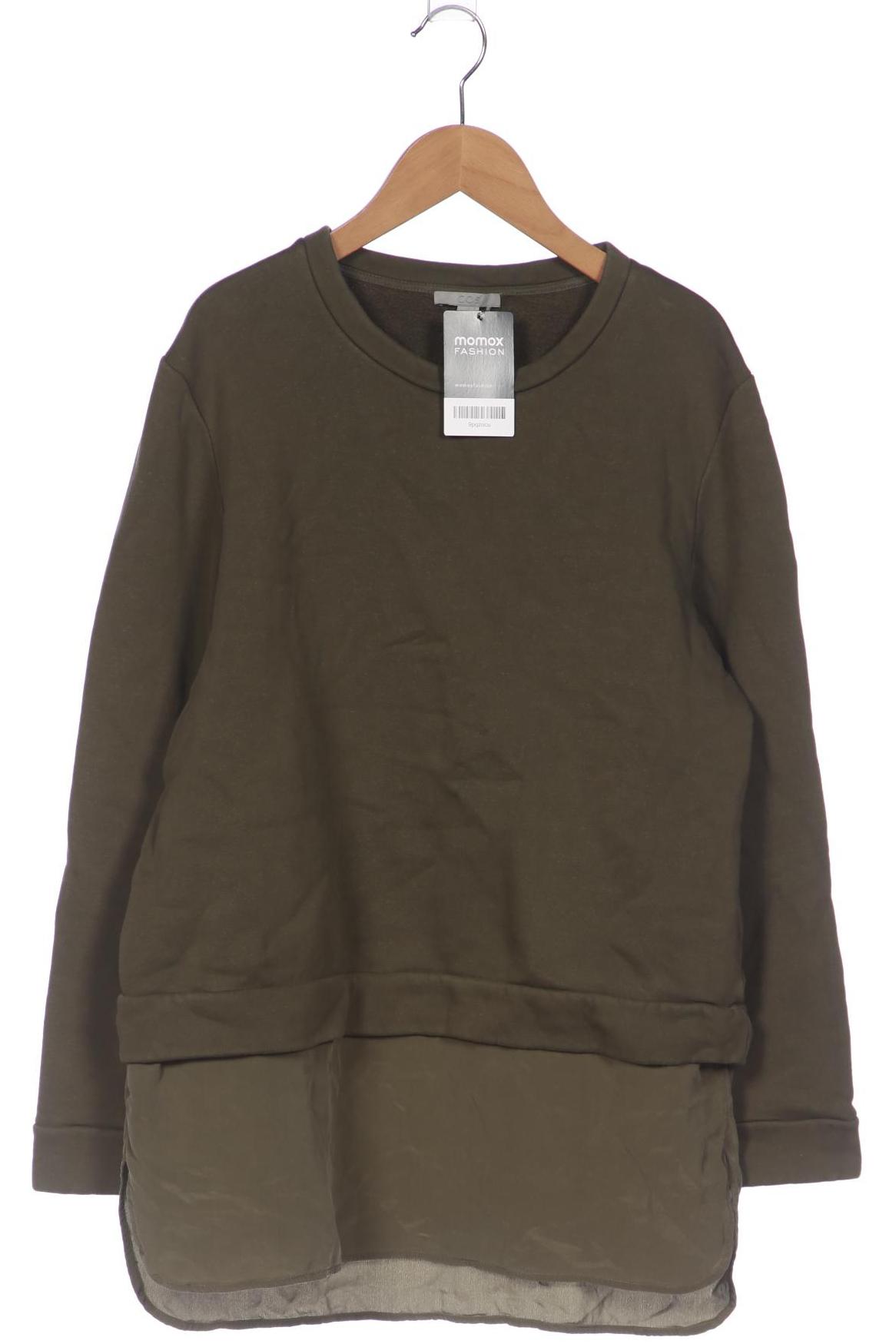 

COS Damen Sweatshirt, grün, Gr. 38