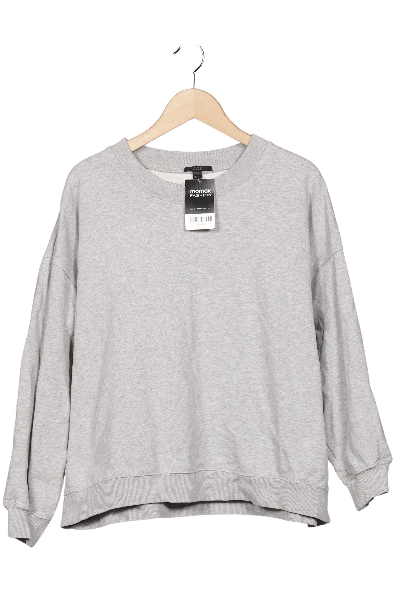 

COS Damen Sweatshirt, grau, Gr. 42