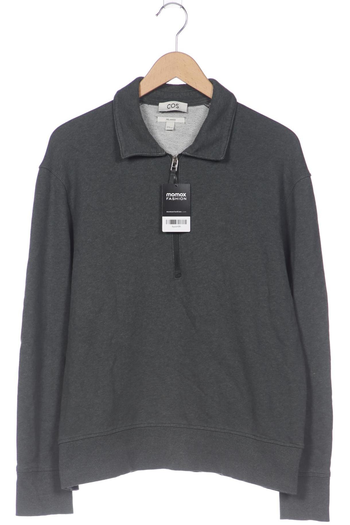 

COS Damen Sweatshirt, grün, Gr. 38