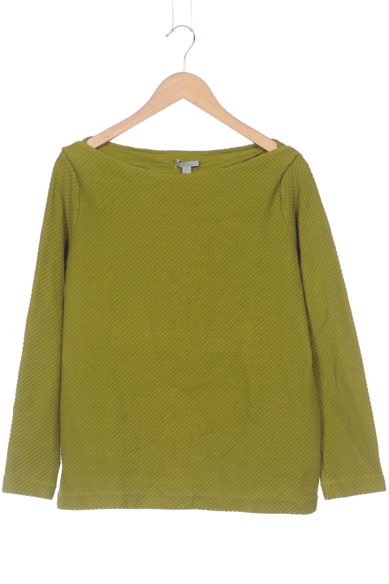 

COS Damen Sweatshirt, grün, Gr. 38