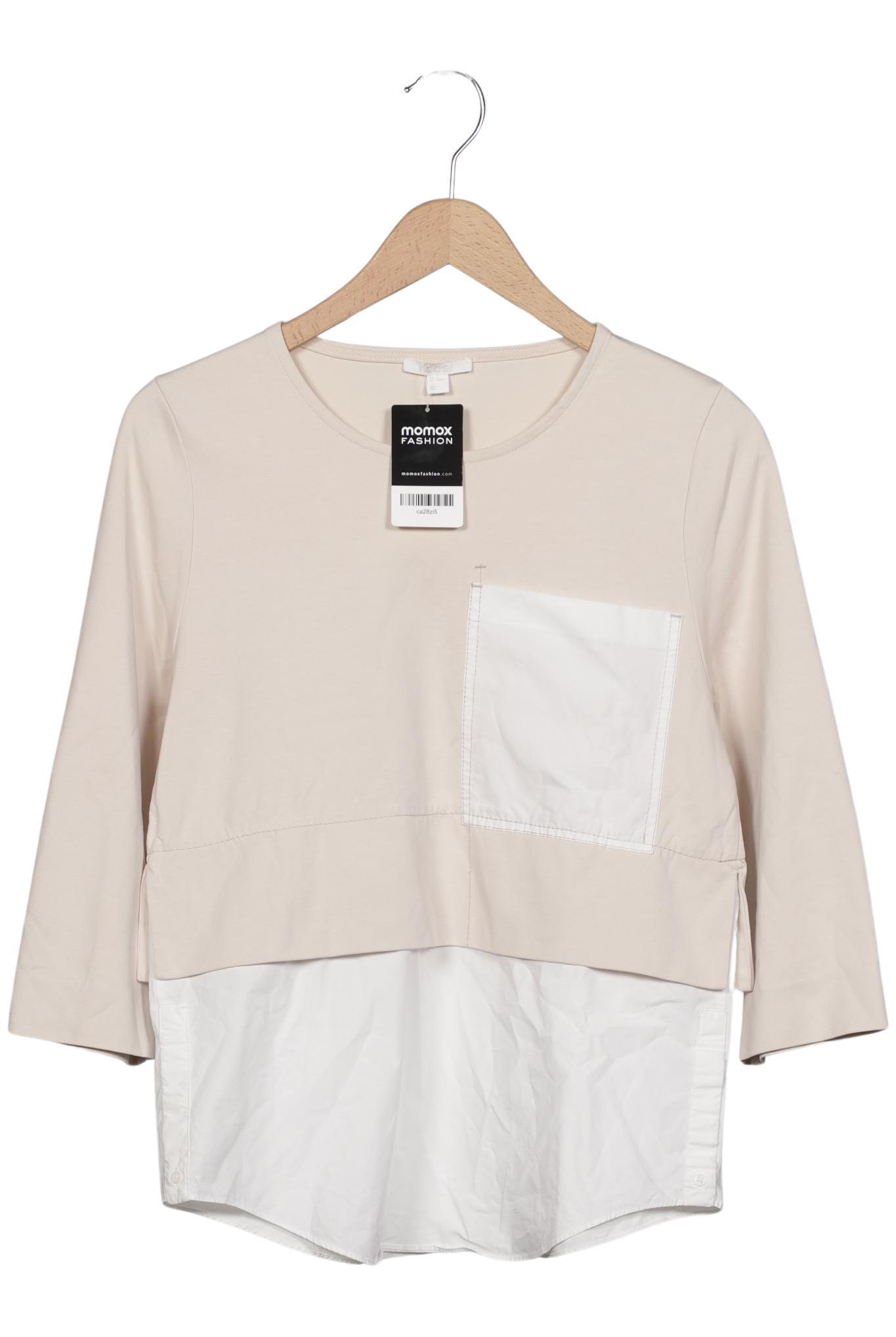 

COS Damen Sweatshirt, beige, Gr. 34