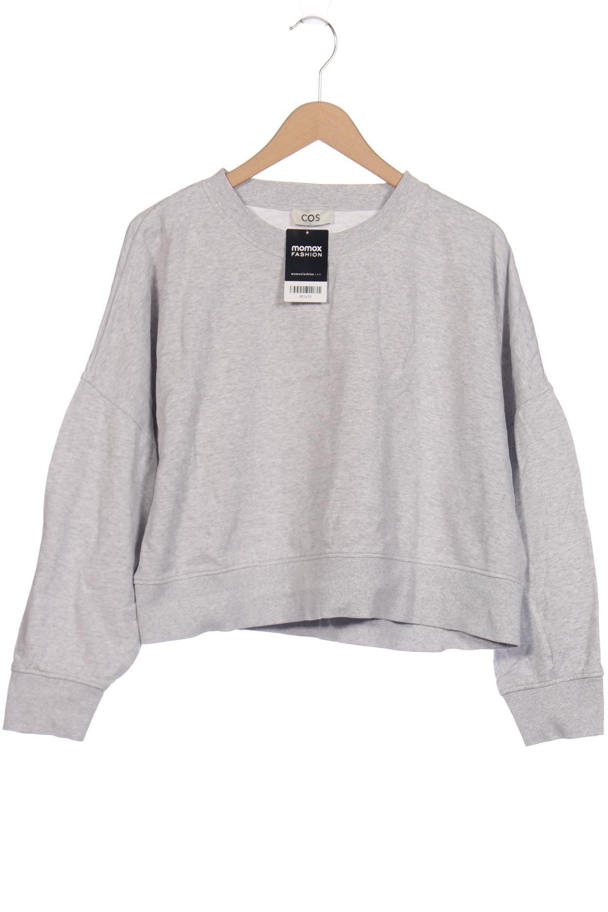 

COS Damen Sweatshirt, grau, Gr. 42