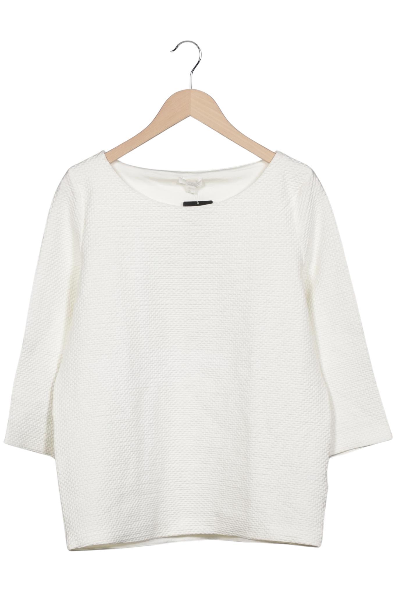 

COS Damen Sweatshirt, weiß, Gr. 36