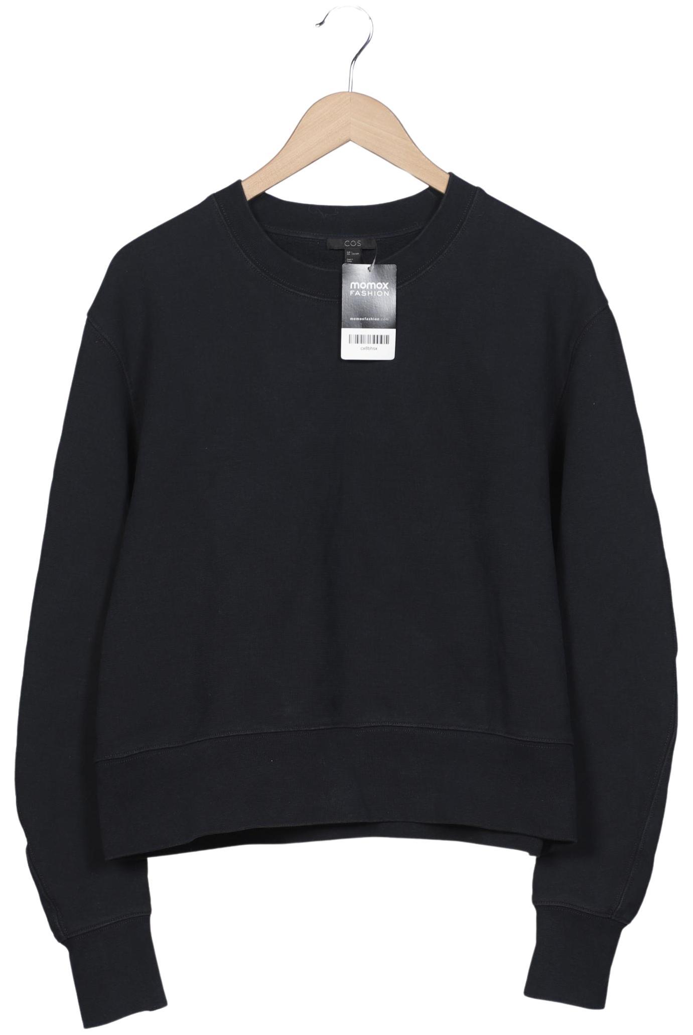 

COS Damen Sweatshirt, marineblau, Gr. 42