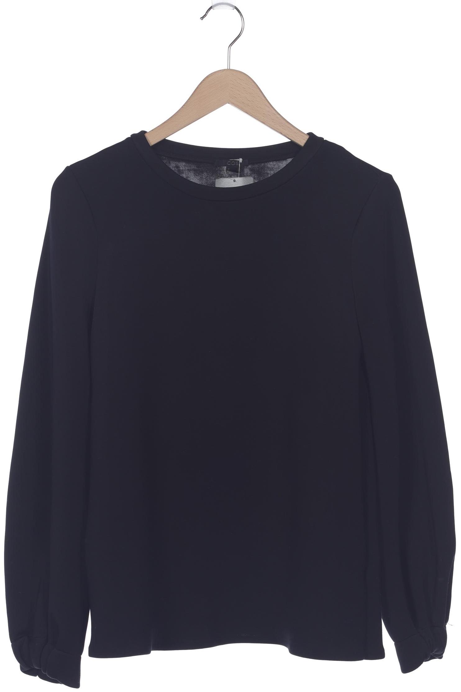 

COS Damen Sweatshirt, schwarz