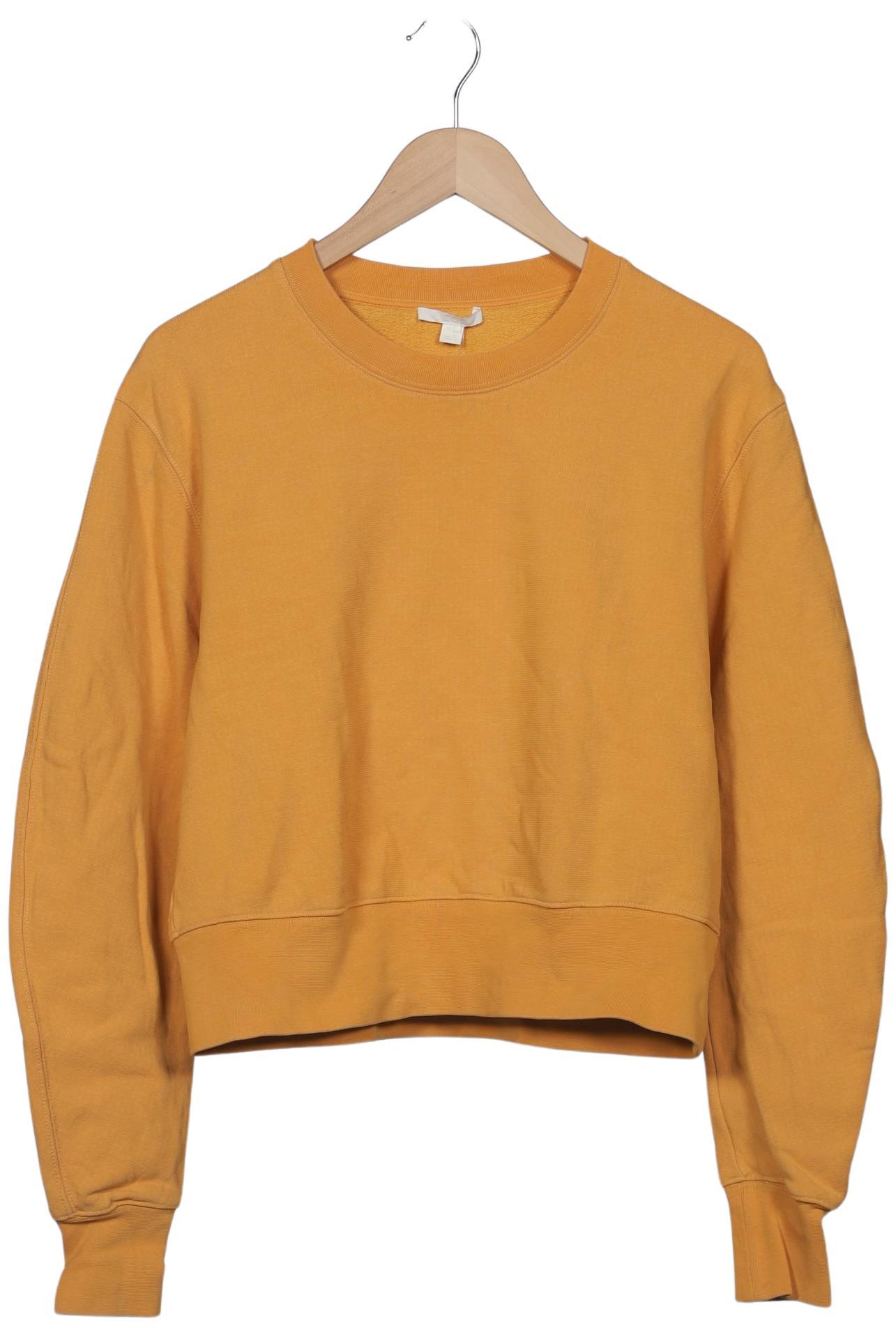

COS Damen Sweatshirt, gelb, Gr. 36