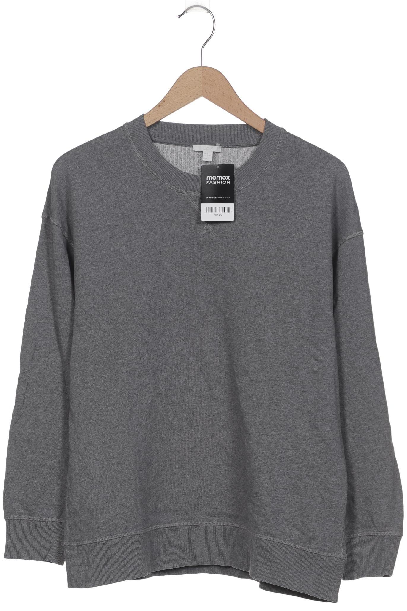 

COS Damen Sweatshirt, grau, Gr. 38