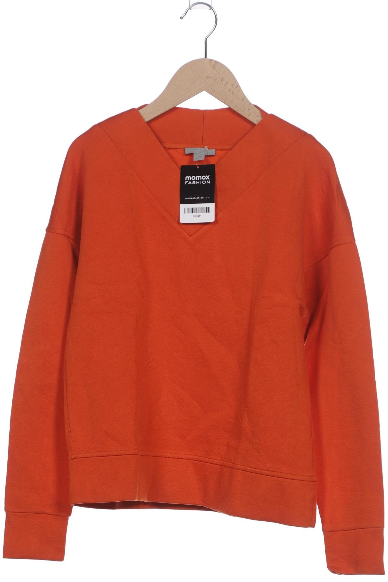 

COS Damen Sweatshirt, orange, Gr. 34