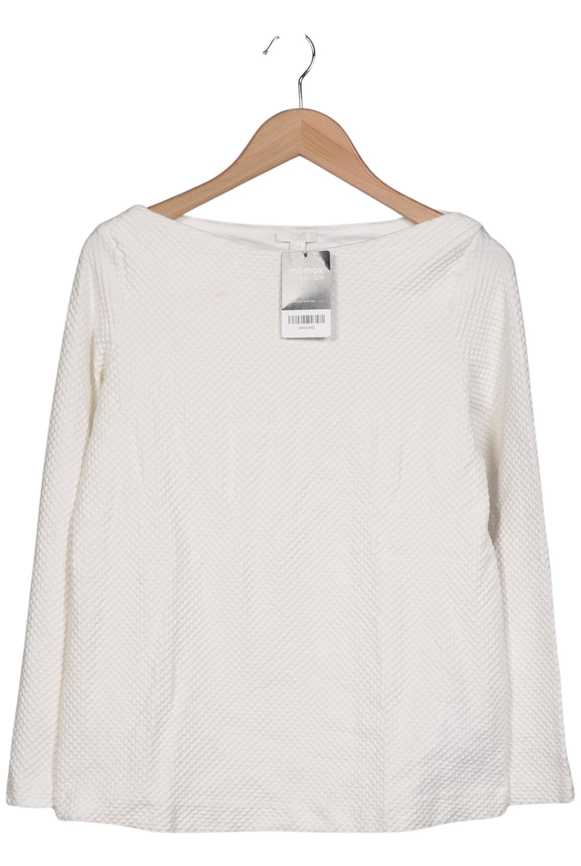 

COS Damen Sweatshirt, weiß, Gr. 36