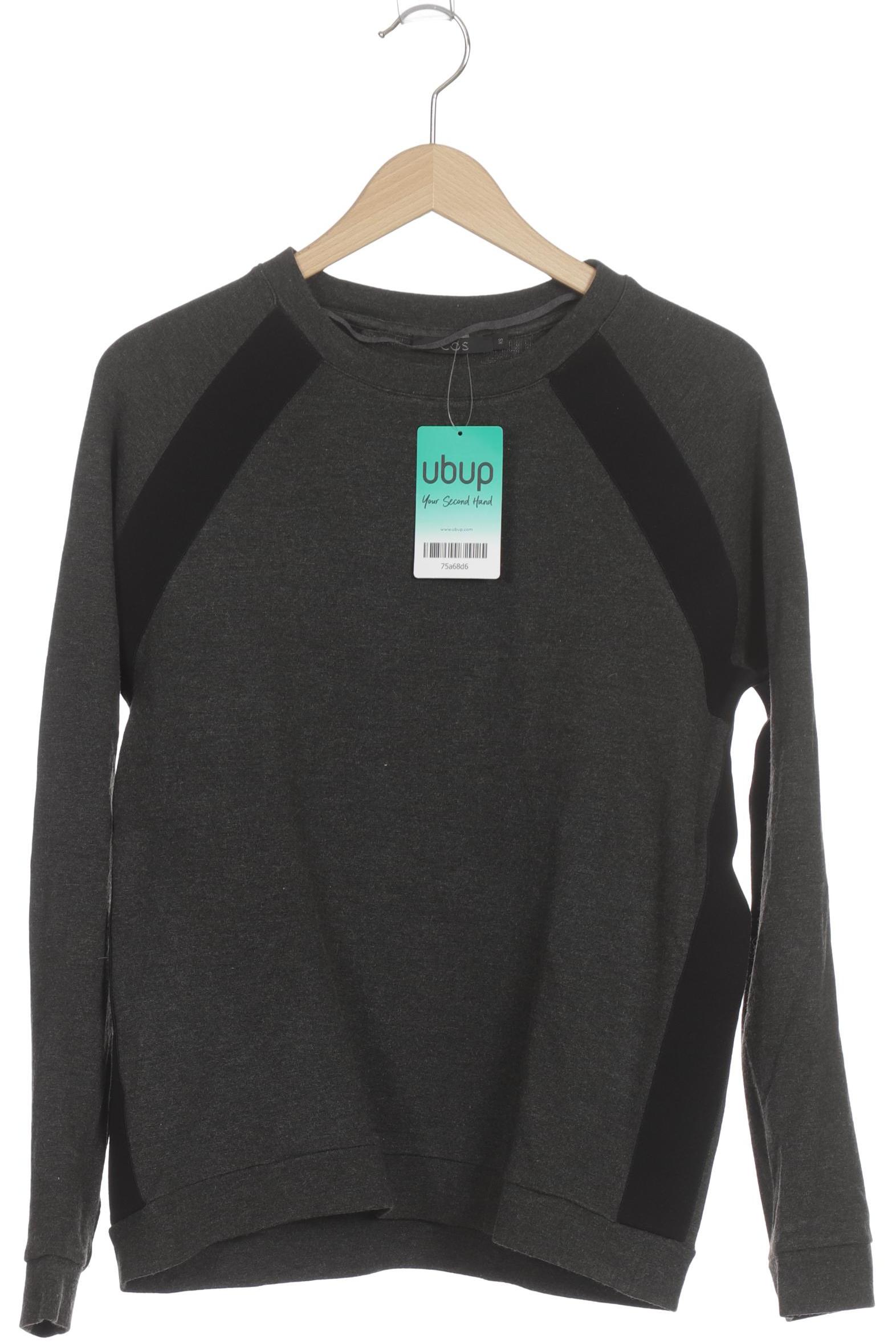 

COS Damen Sweatshirt, schwarz, Gr. 34