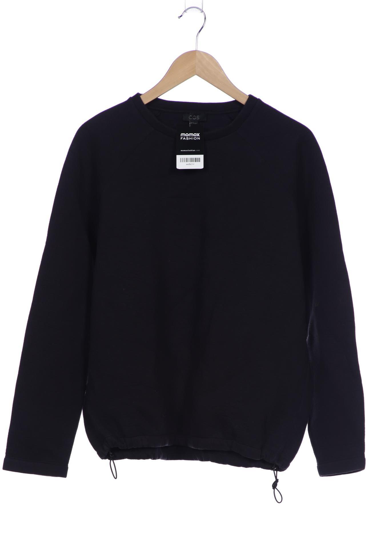 

COS Damen Sweatshirt, schwarz, Gr. 38
