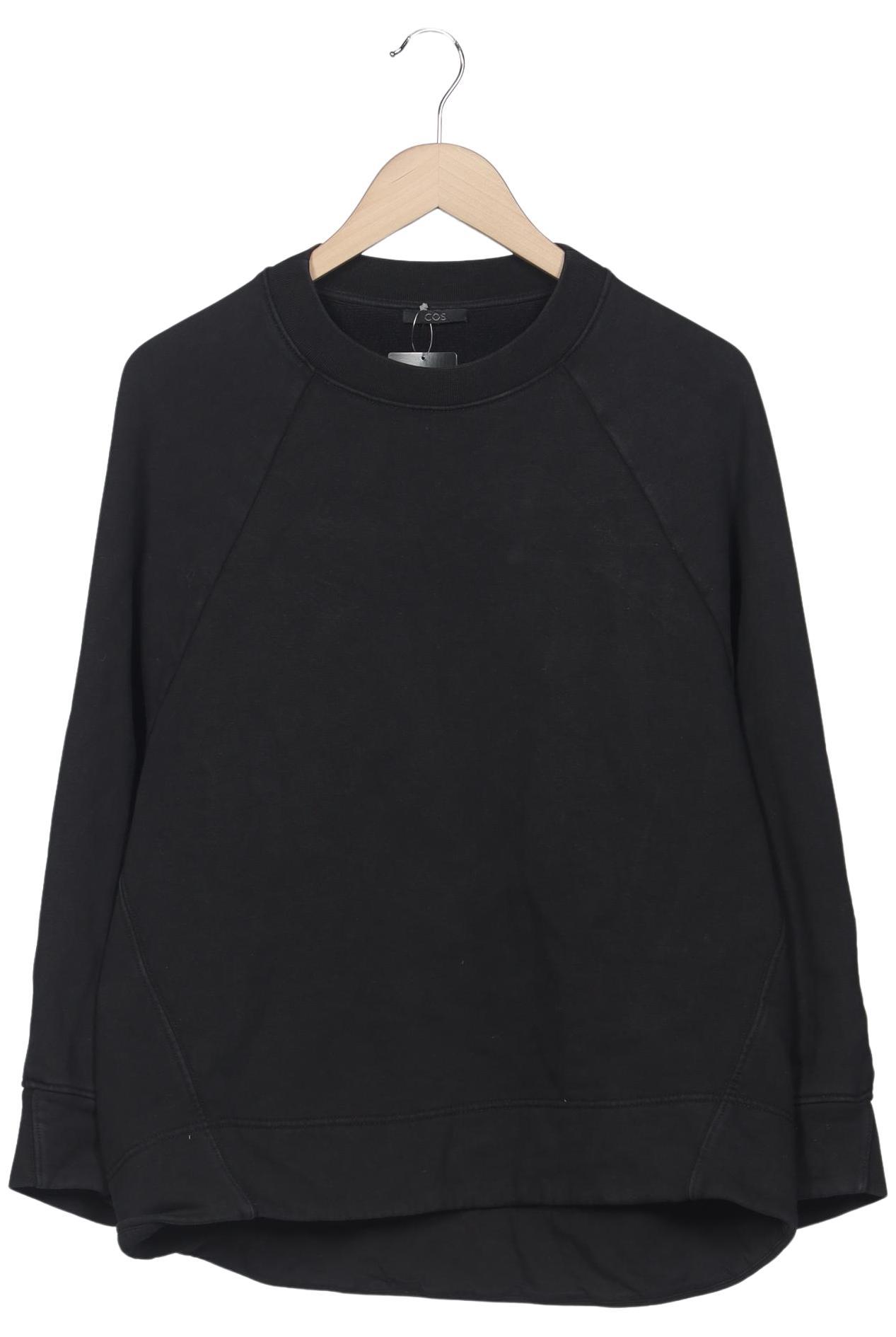 

COS Damen Sweatshirt, schwarz, Gr. 44