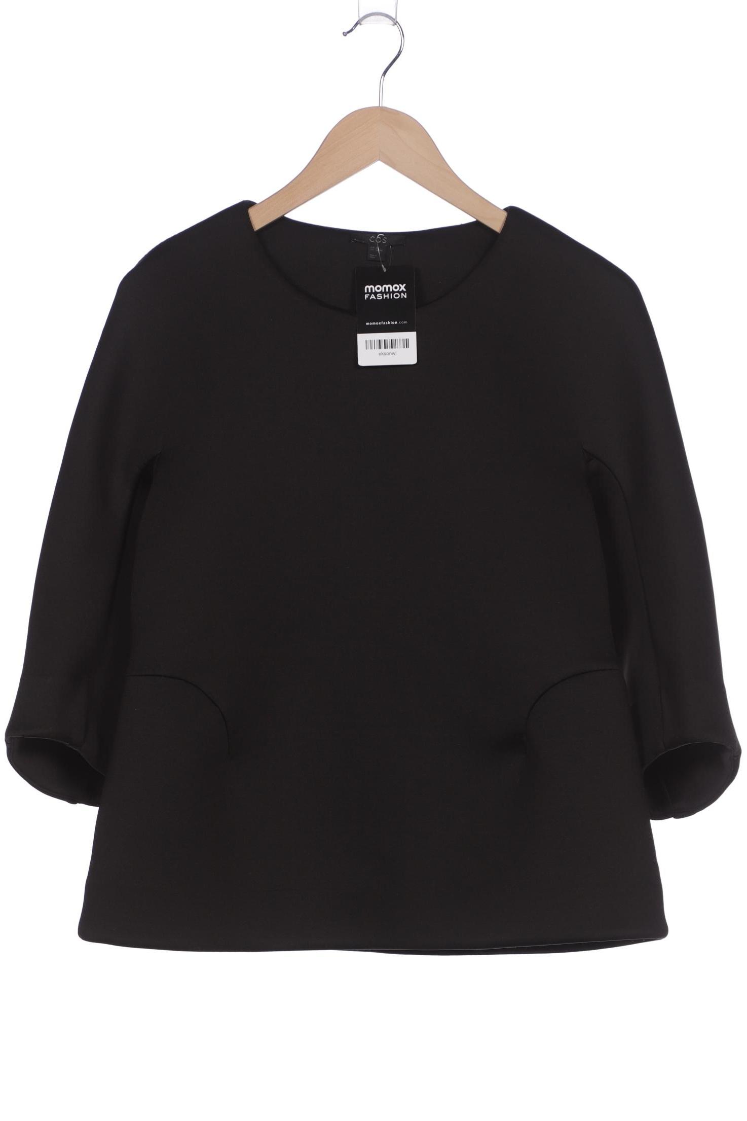 

COS Damen Sweatshirt, schwarz, Gr. 34