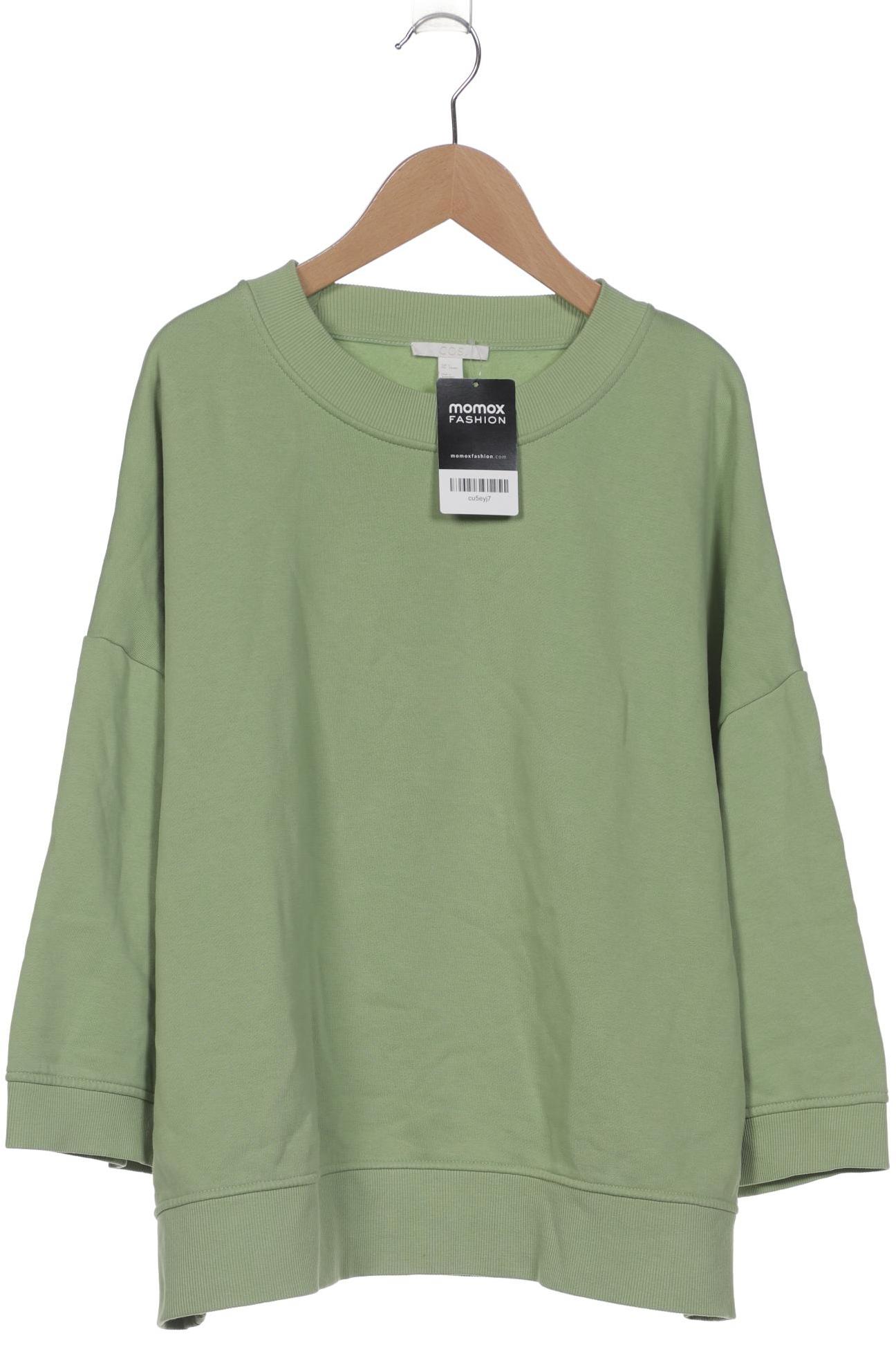 

COS Damen Sweatshirt, grün, Gr. 36