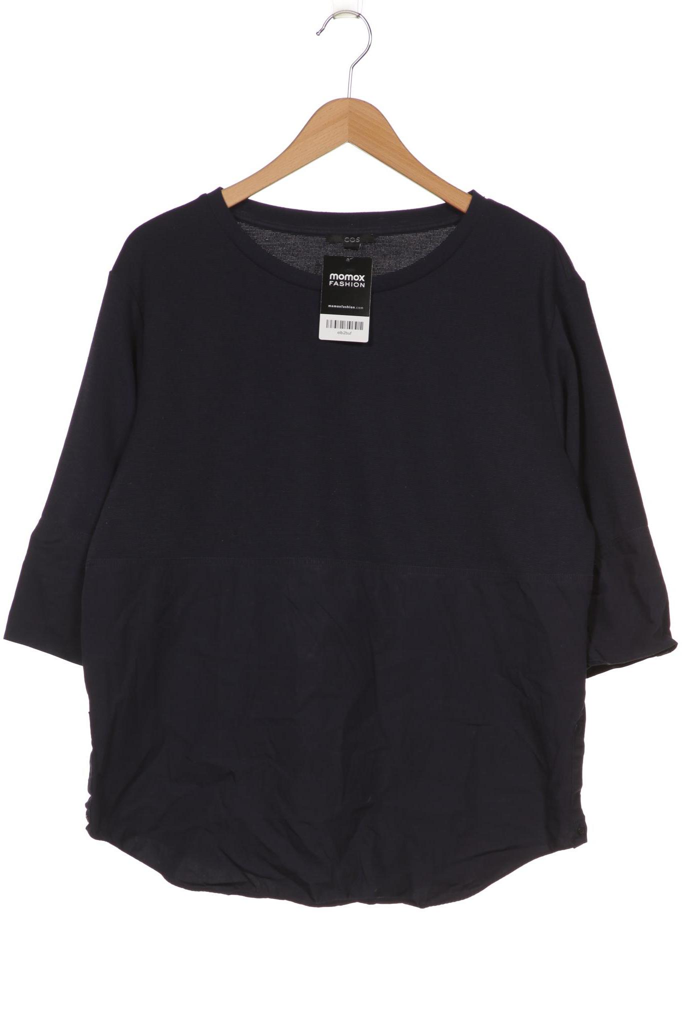 

COS Damen Sweatshirt, marineblau
