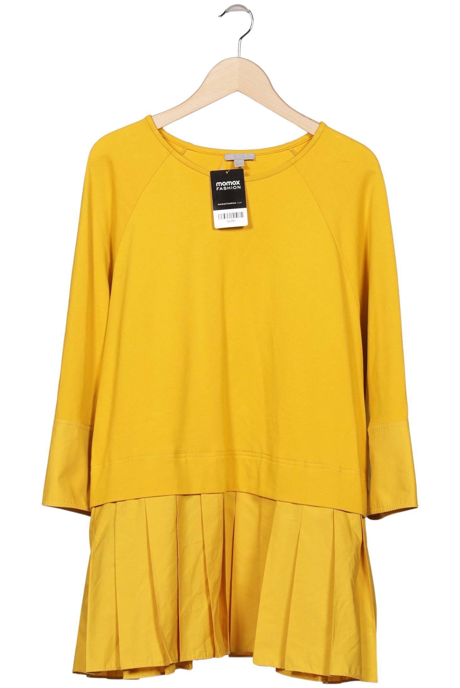 

COS Damen Sweatshirt, gelb, Gr. 42