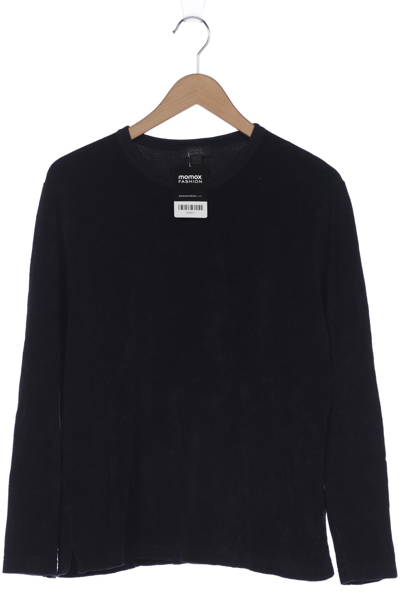 

COS Damen Sweatshirt, marineblau, Gr. 38