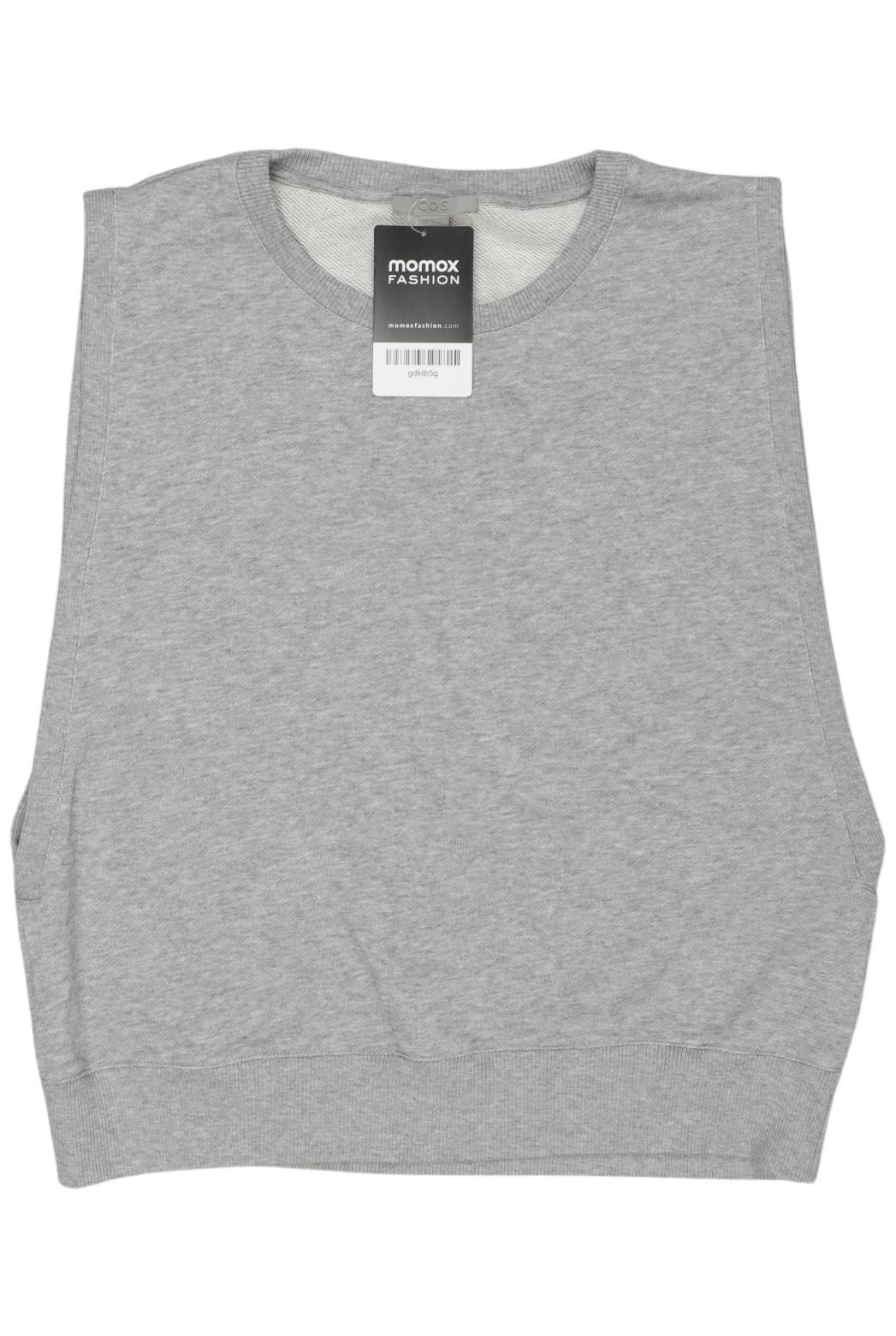 

COS Damen Sweatshirt, grau, Gr. 38