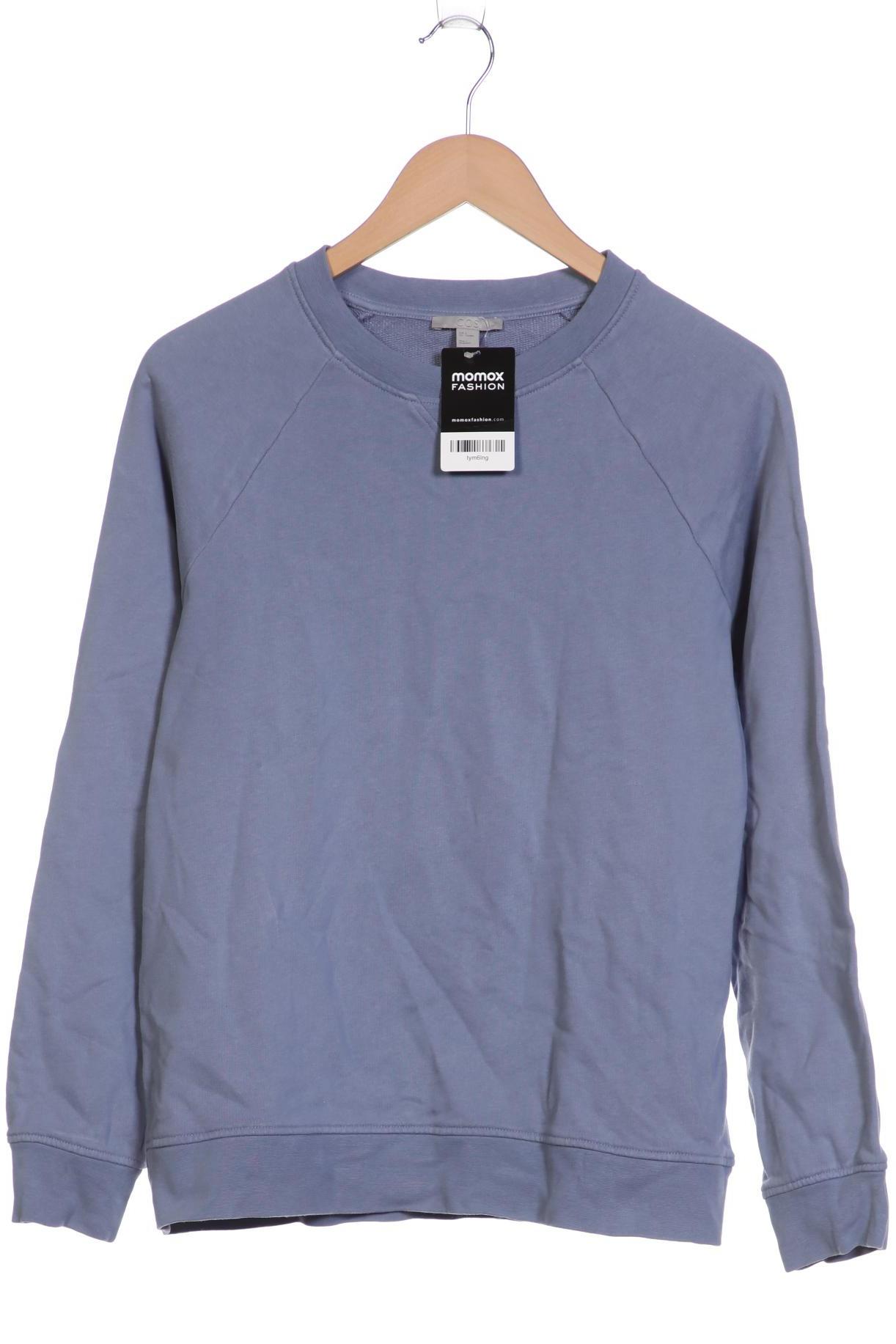 

COS Damen Sweatshirt, blau, Gr. 36