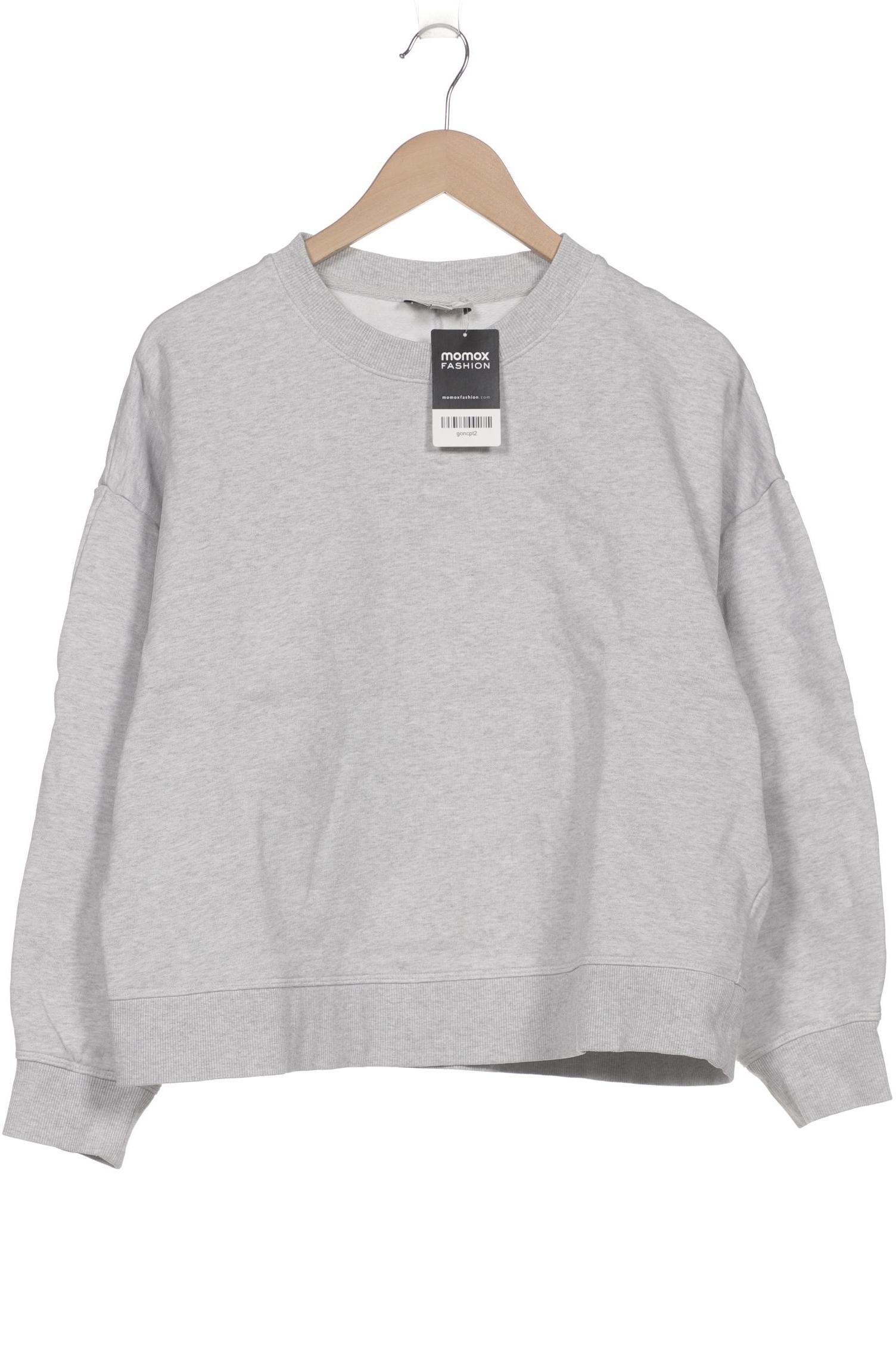 

COS Damen Sweatshirt, grau, Gr. 38