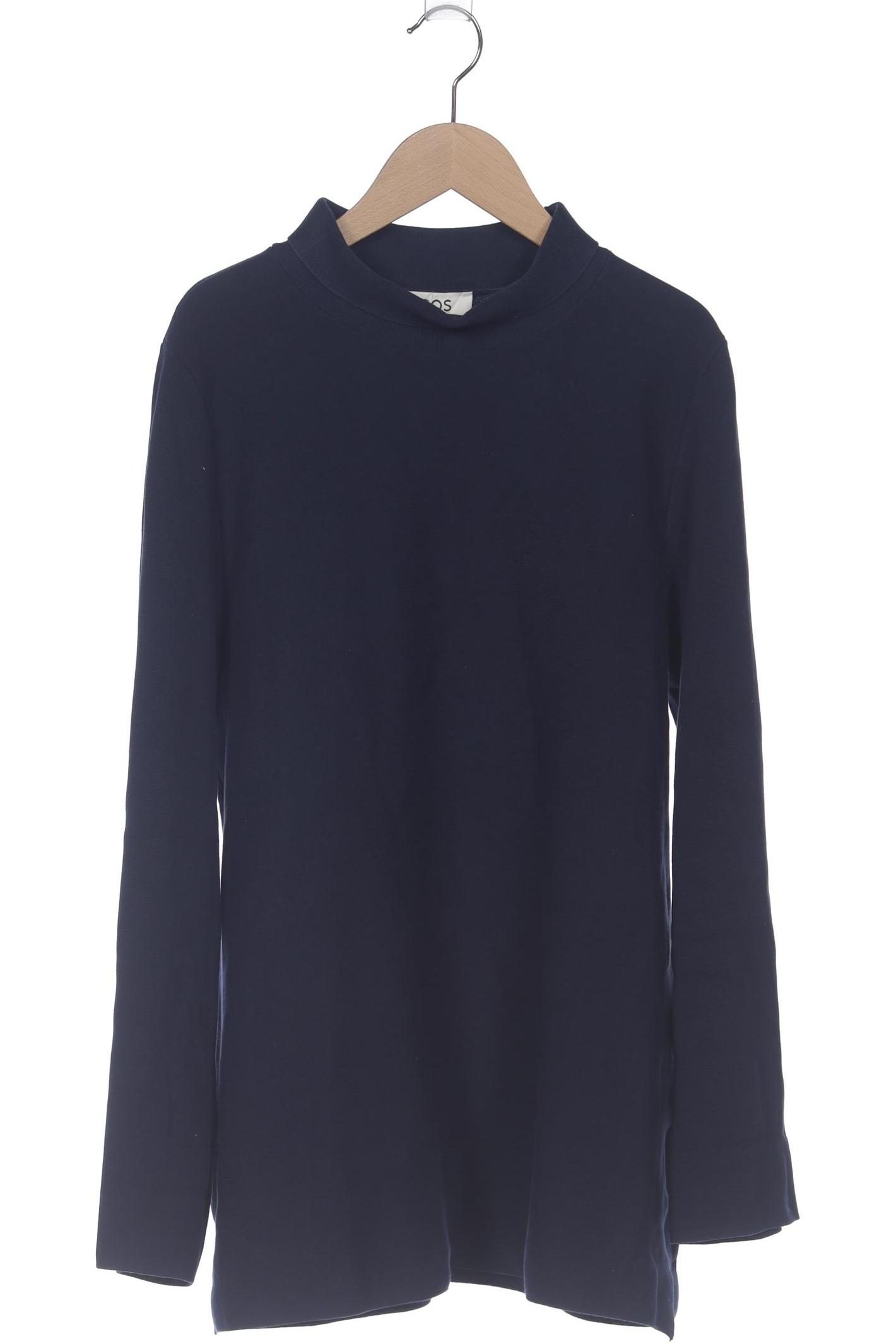 

COS Damen Sweatshirt, marineblau, Gr. 38