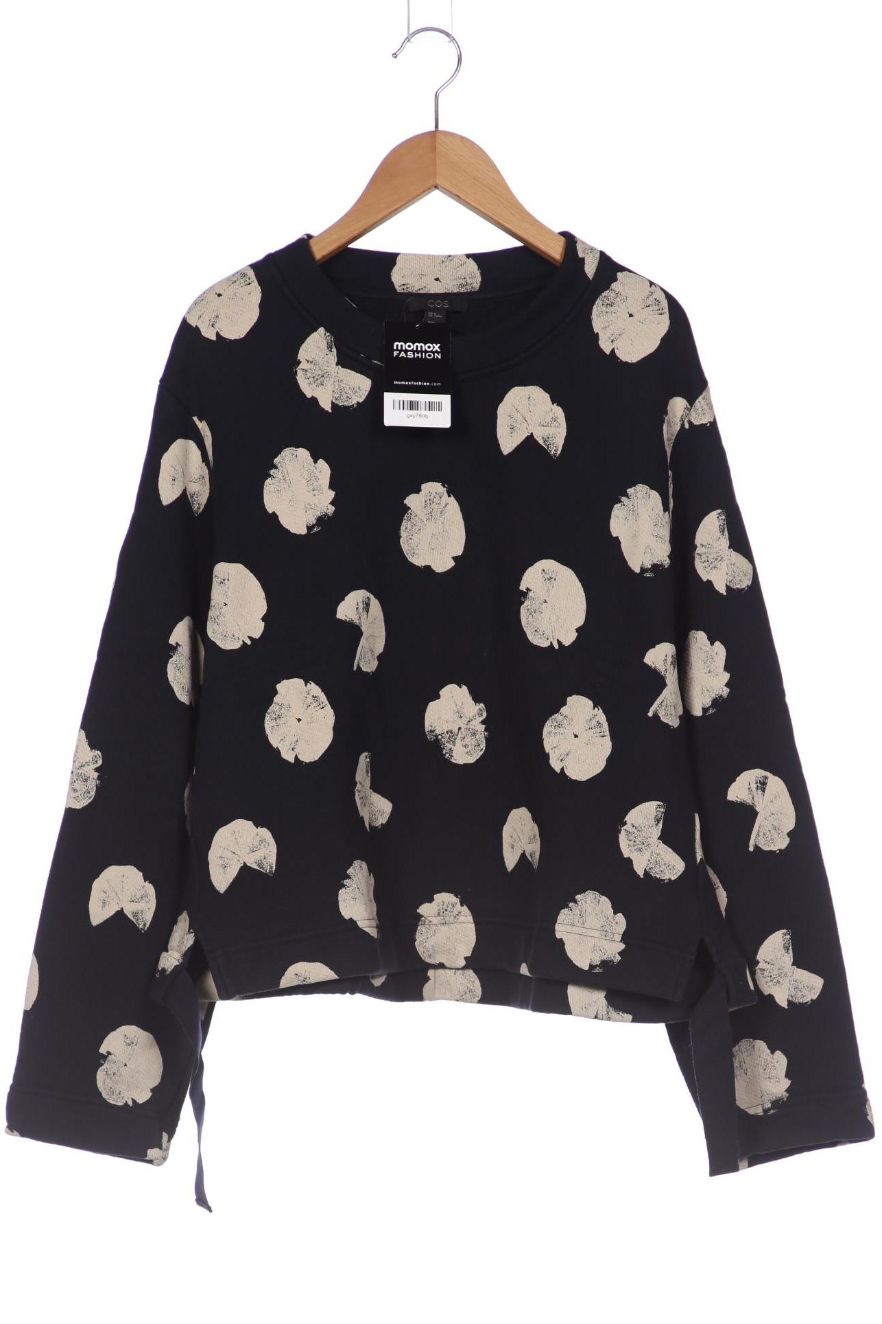 

COS Damen Sweatshirt, marineblau