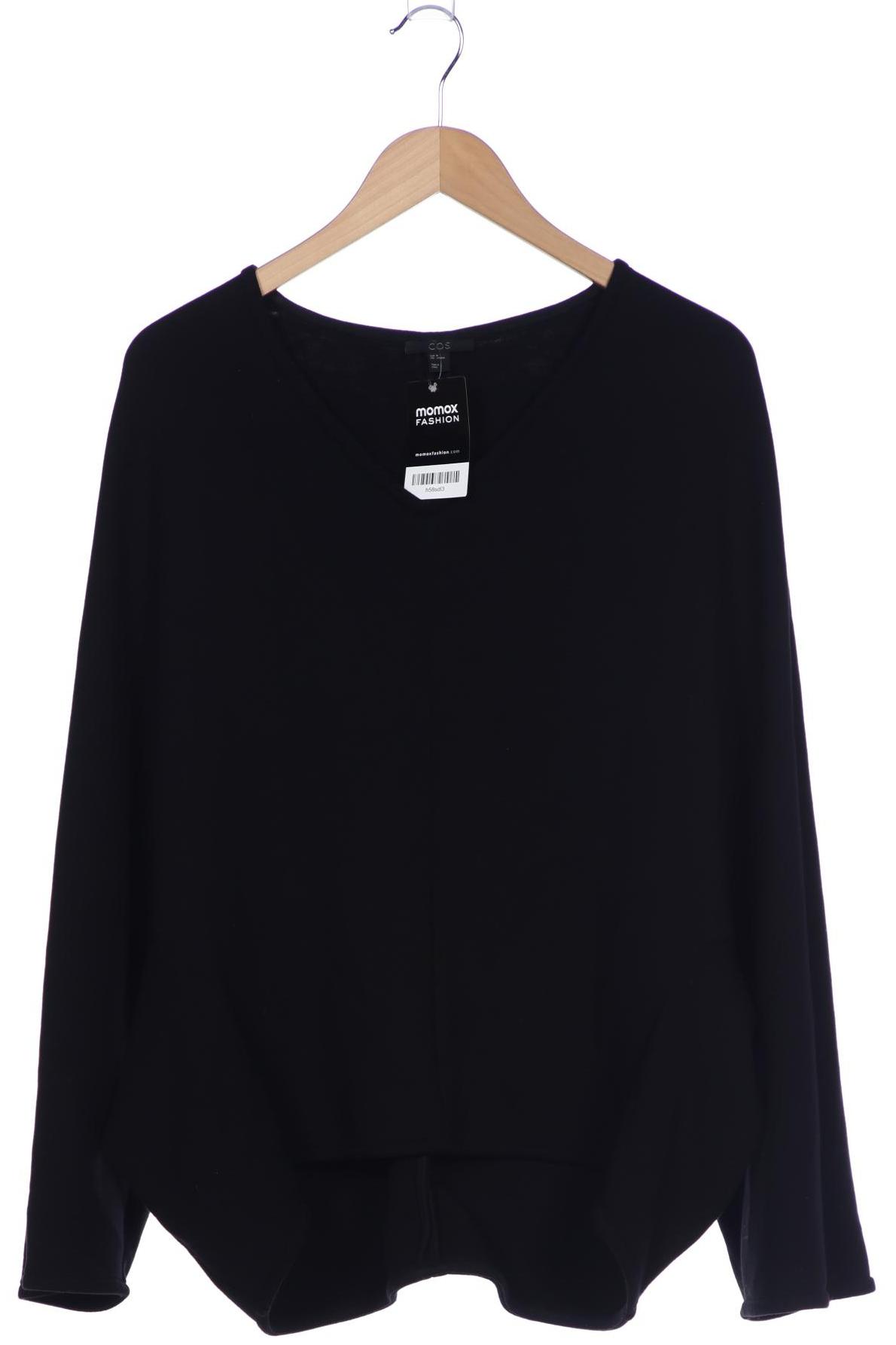 

COS Damen Sweatshirt, schwarz, Gr. 38