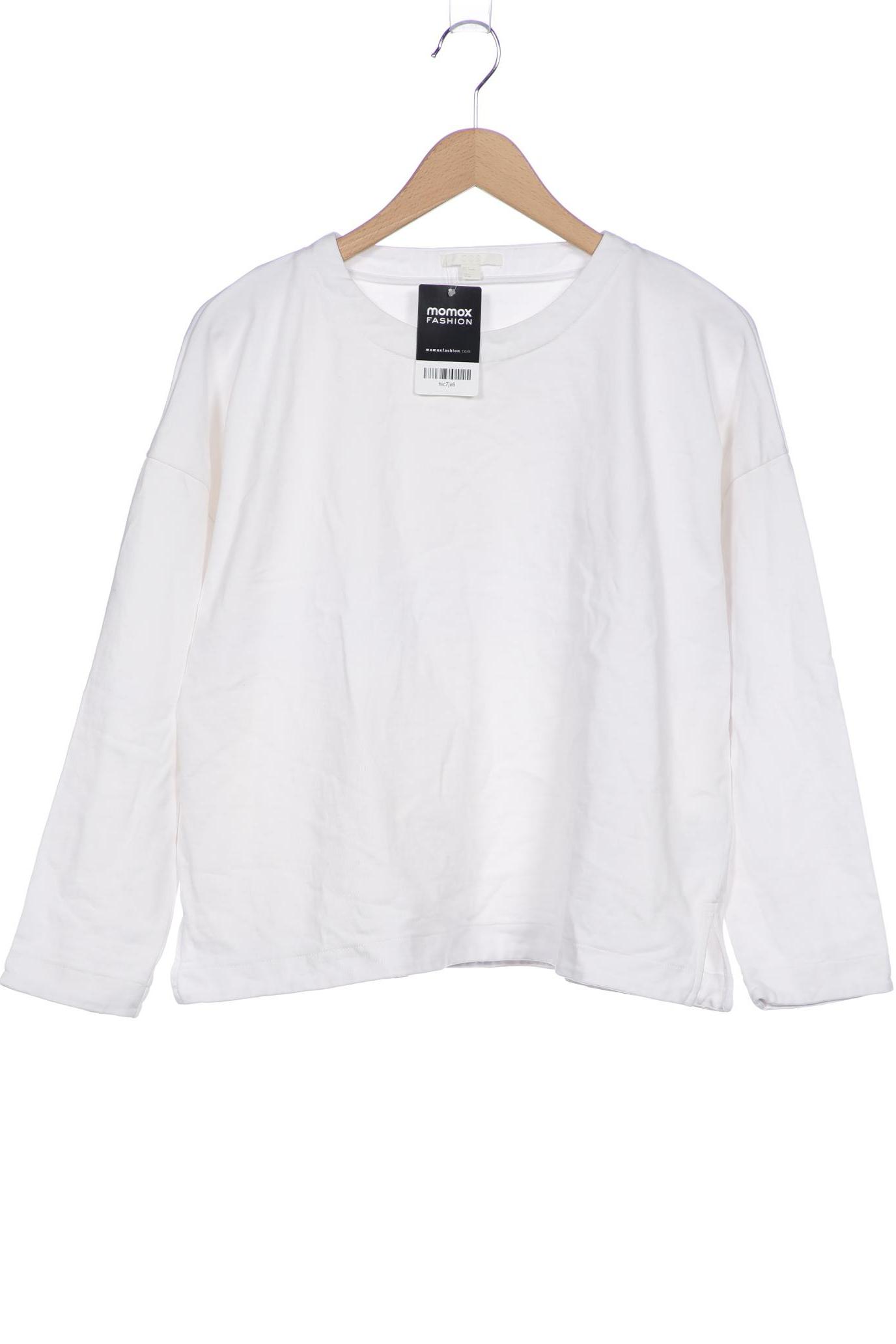 

COS Damen Sweatshirt, weiß, Gr. 36