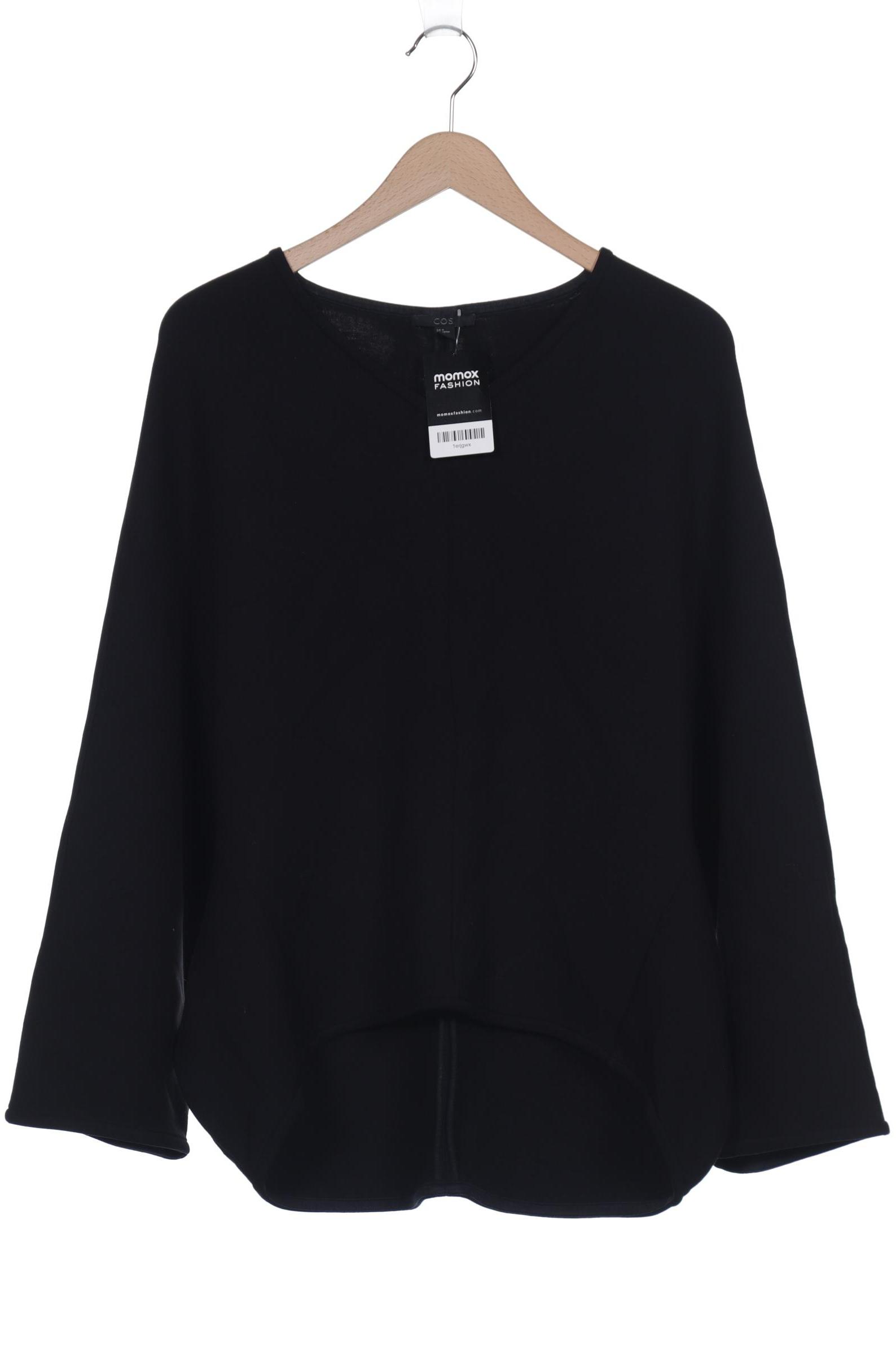 

COS Damen Sweatshirt, schwarz