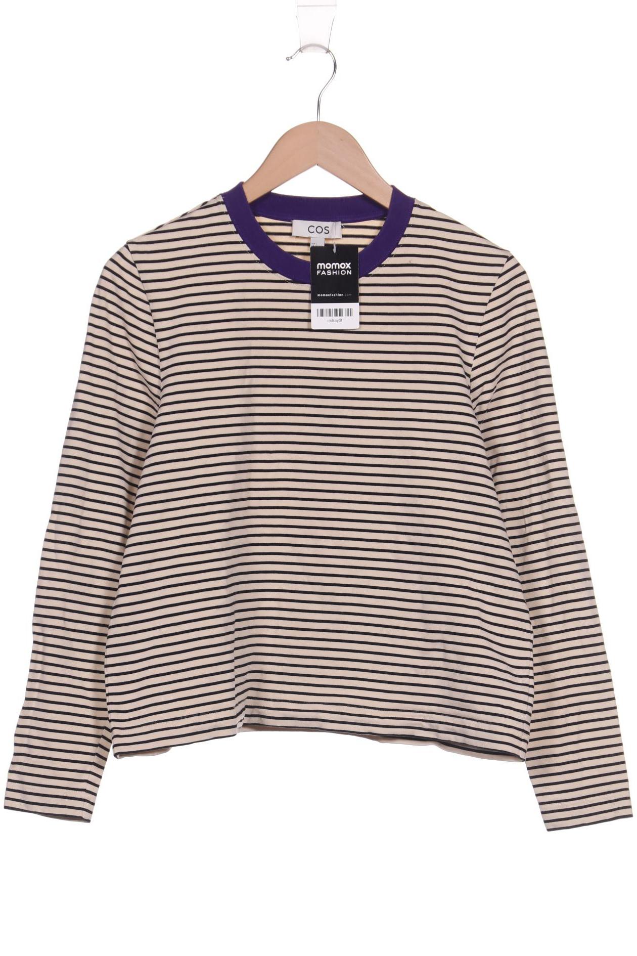 

COS Damen Sweatshirt, beige, Gr. 42
