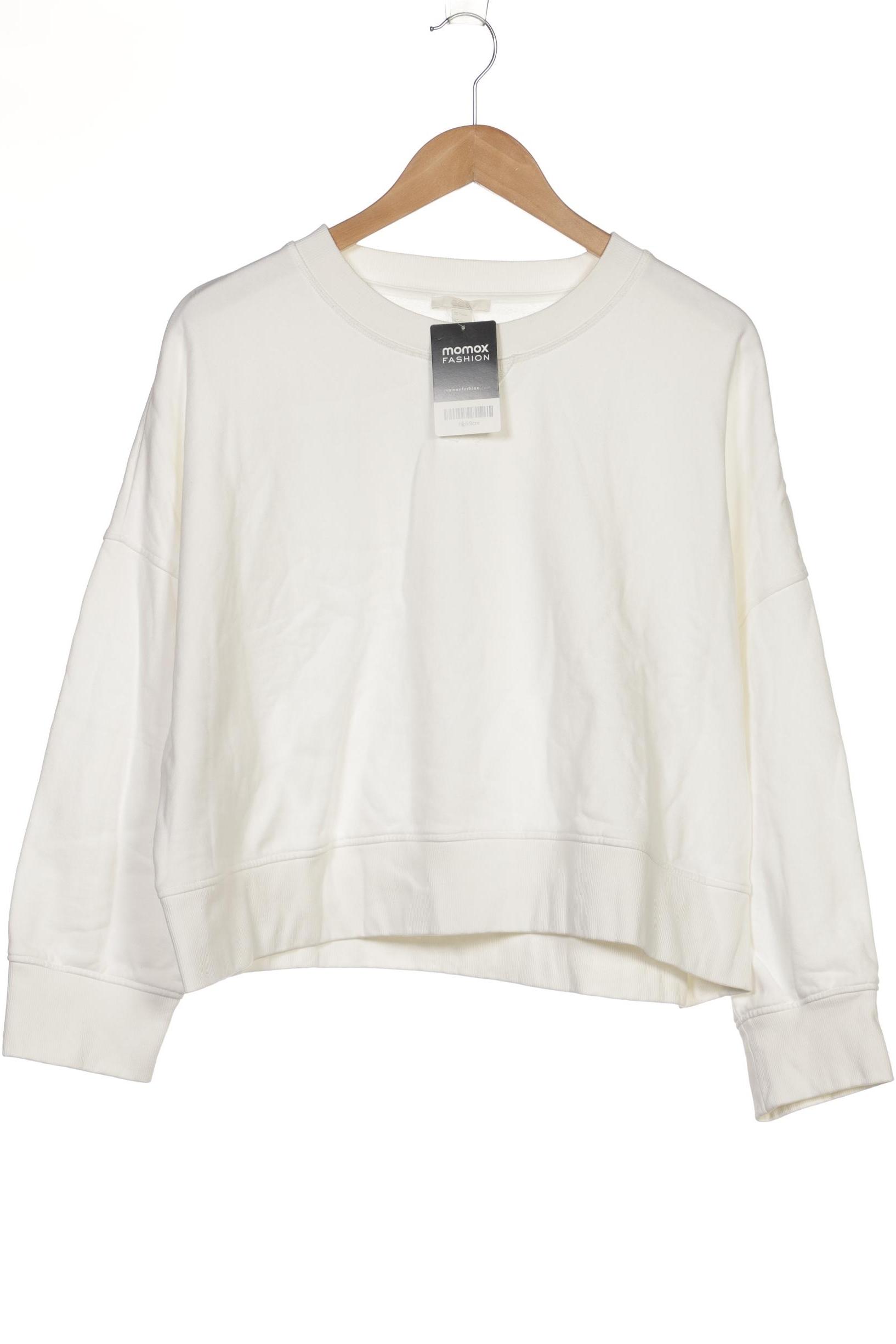 

COS Damen Sweatshirt, weiß, Gr. 38