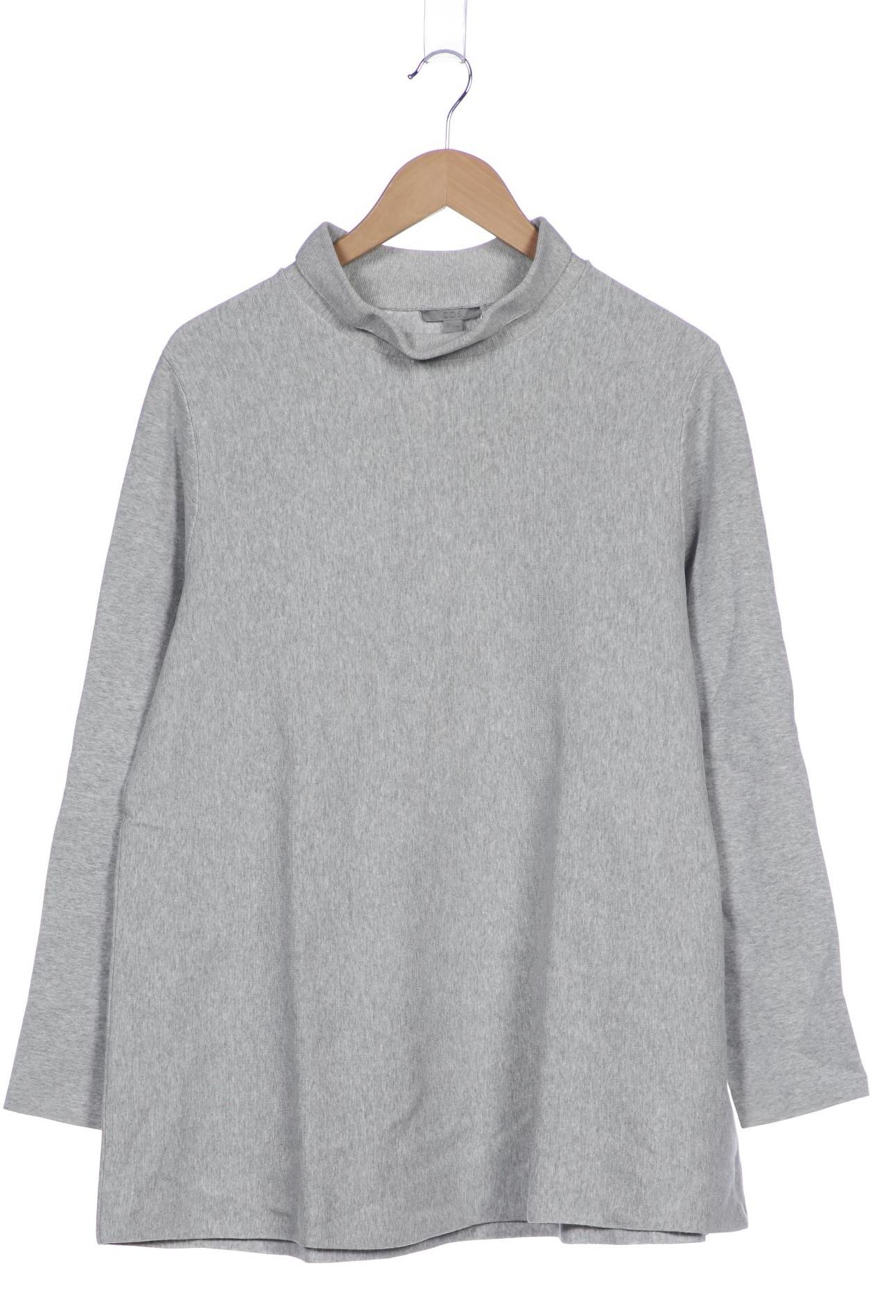 

COS Damen Sweatshirt, grau, Gr. 42