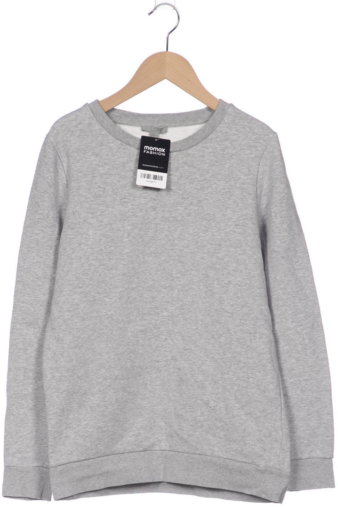 

COS Damen Sweatshirt, grau, Gr. 34