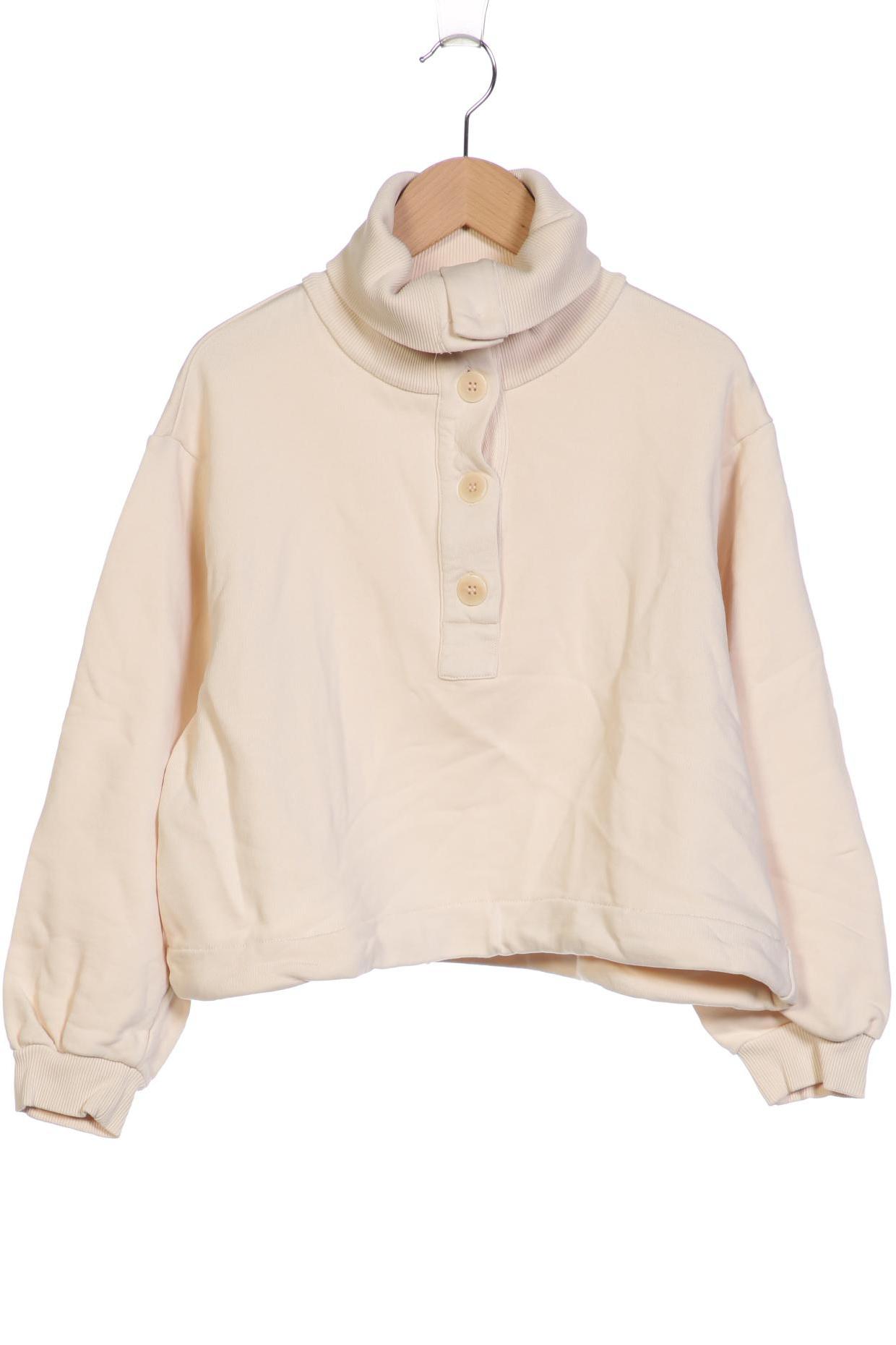 

COS Damen Sweatshirt, cremeweiß, Gr. 34