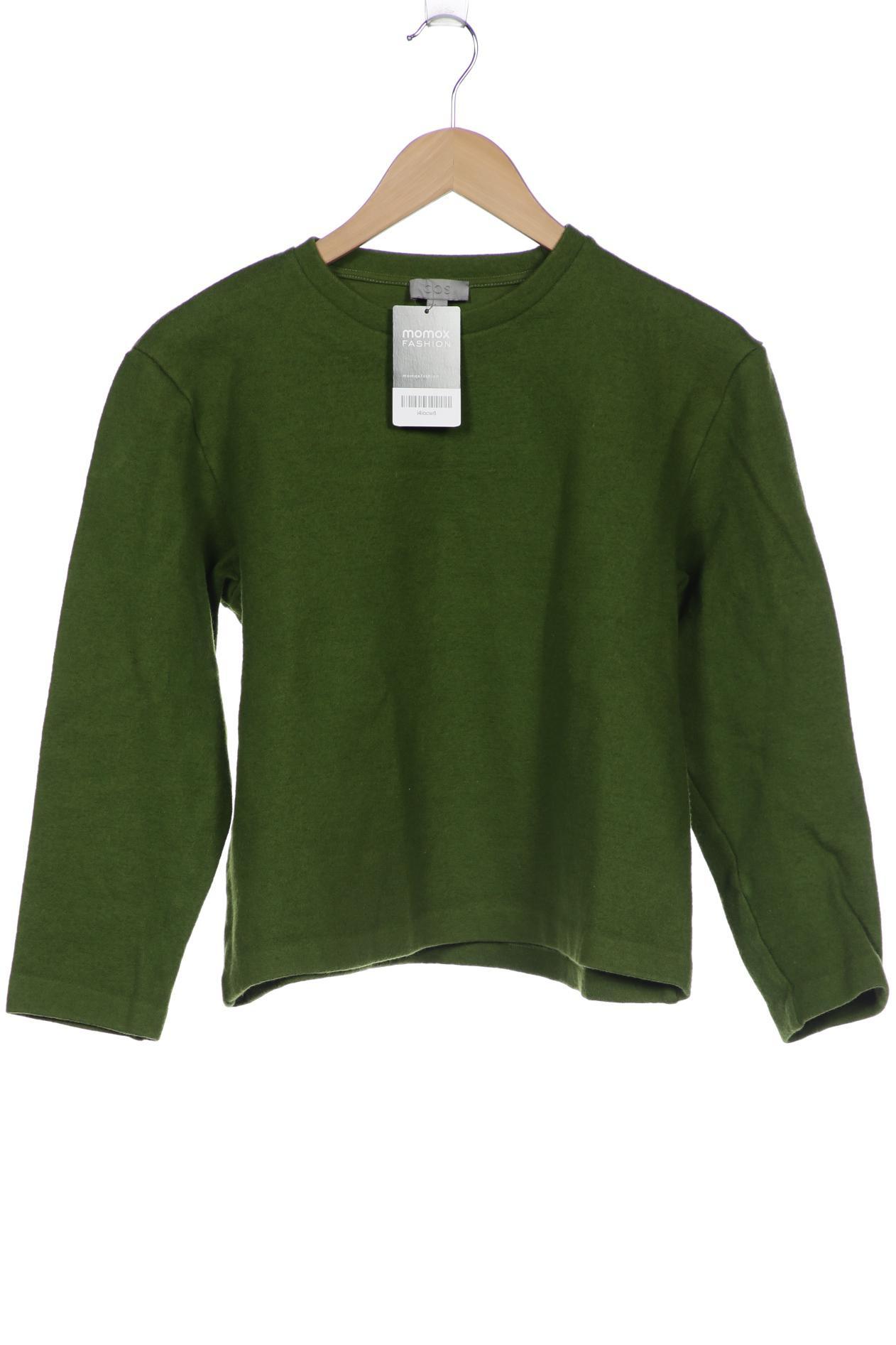 

COS Damen Sweatshirt, grün