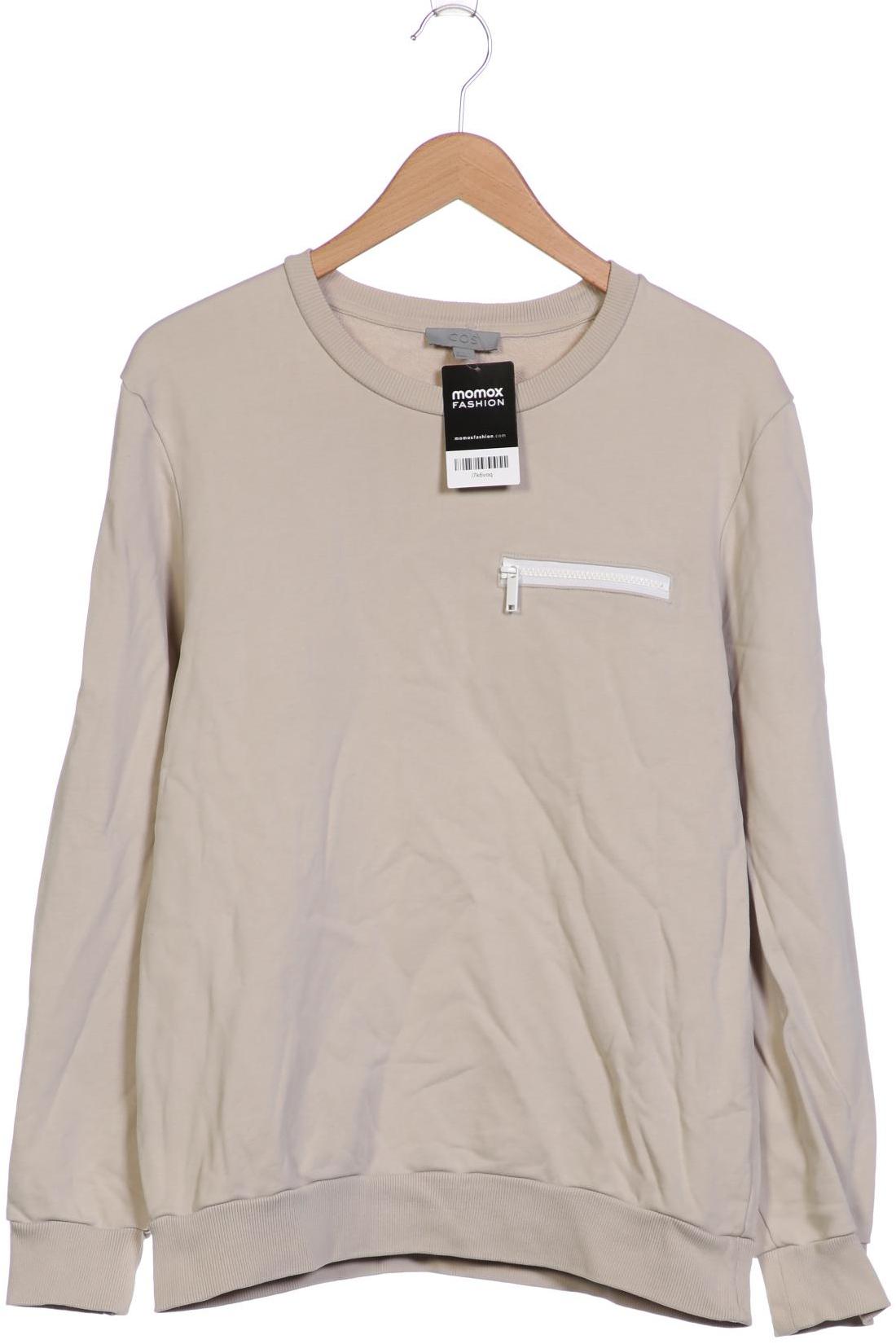 

COS Damen Sweatshirt, cremeweiß