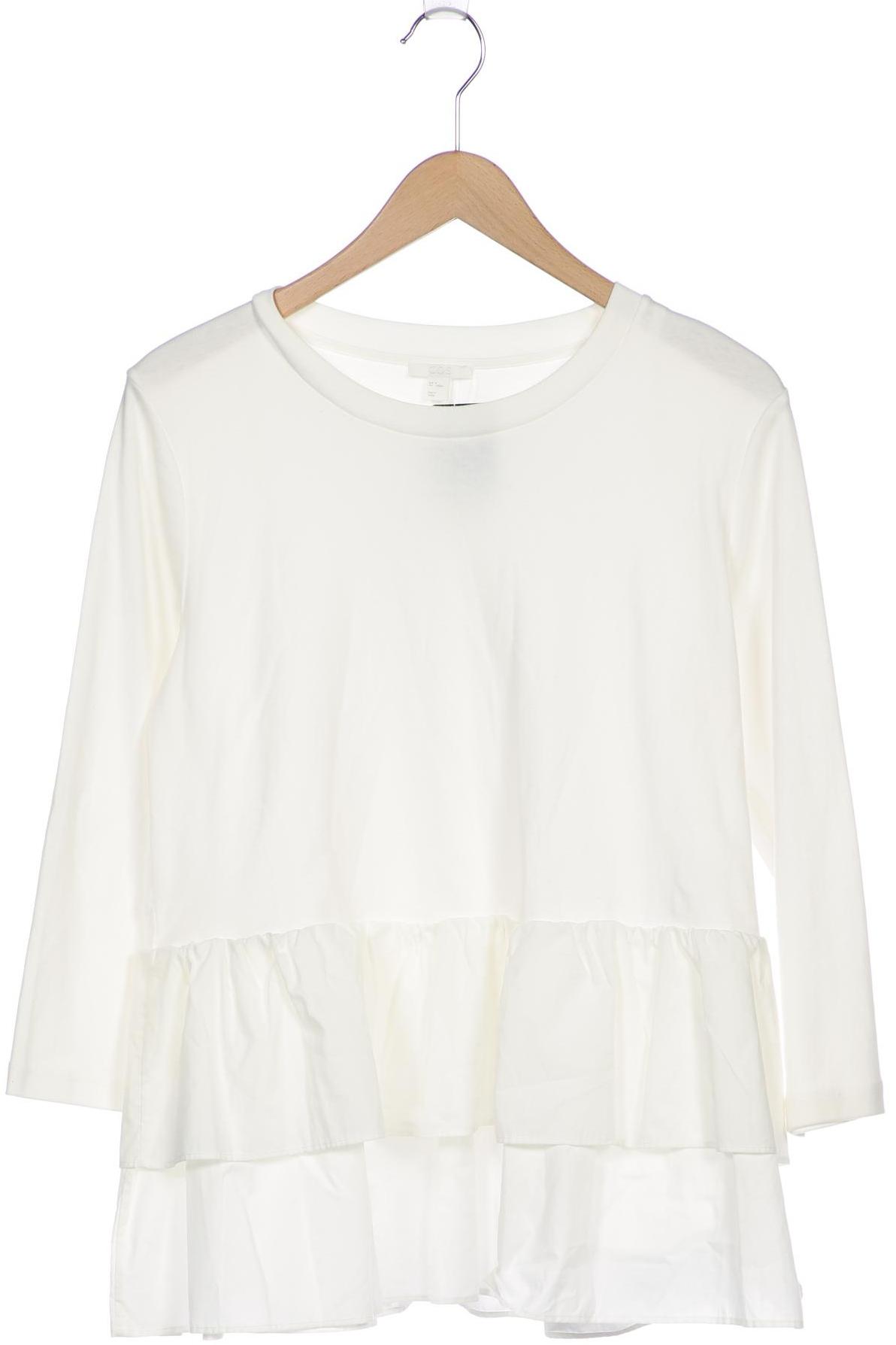 

COS Damen Sweatshirt, cremeweiß