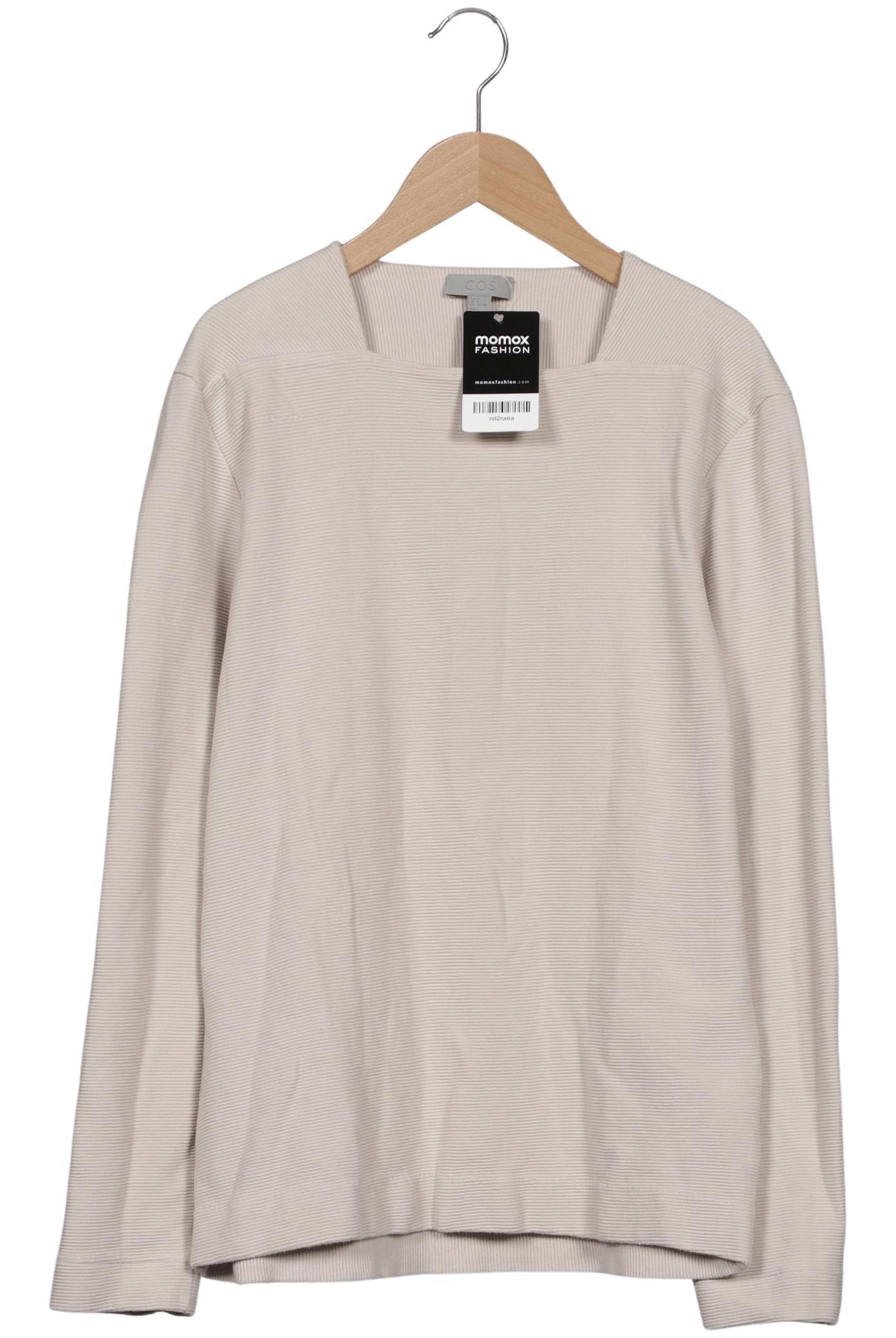 

COS Damen Sweatshirt, beige, Gr. 38