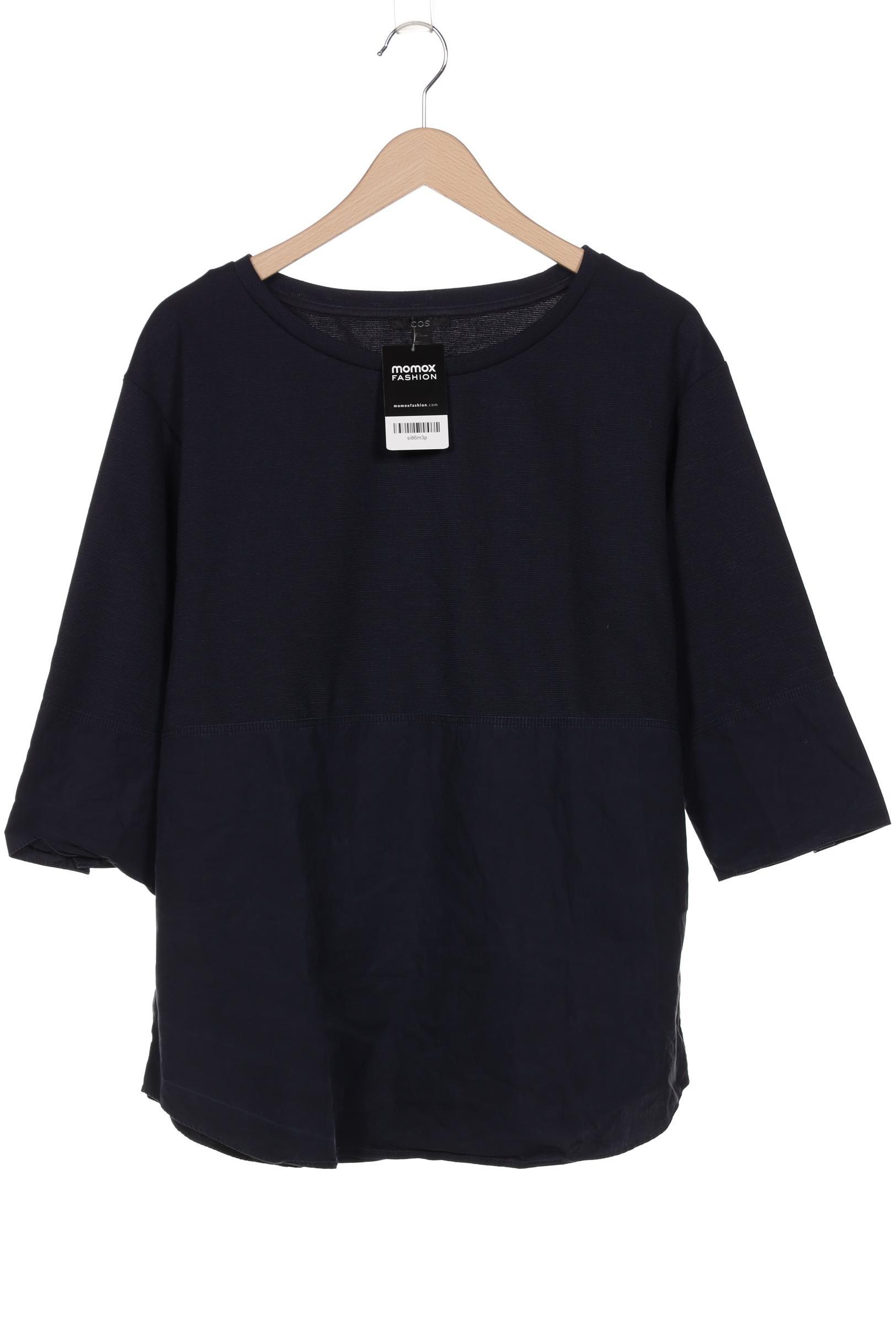 

COS Damen Sweatshirt, marineblau, Gr. 42